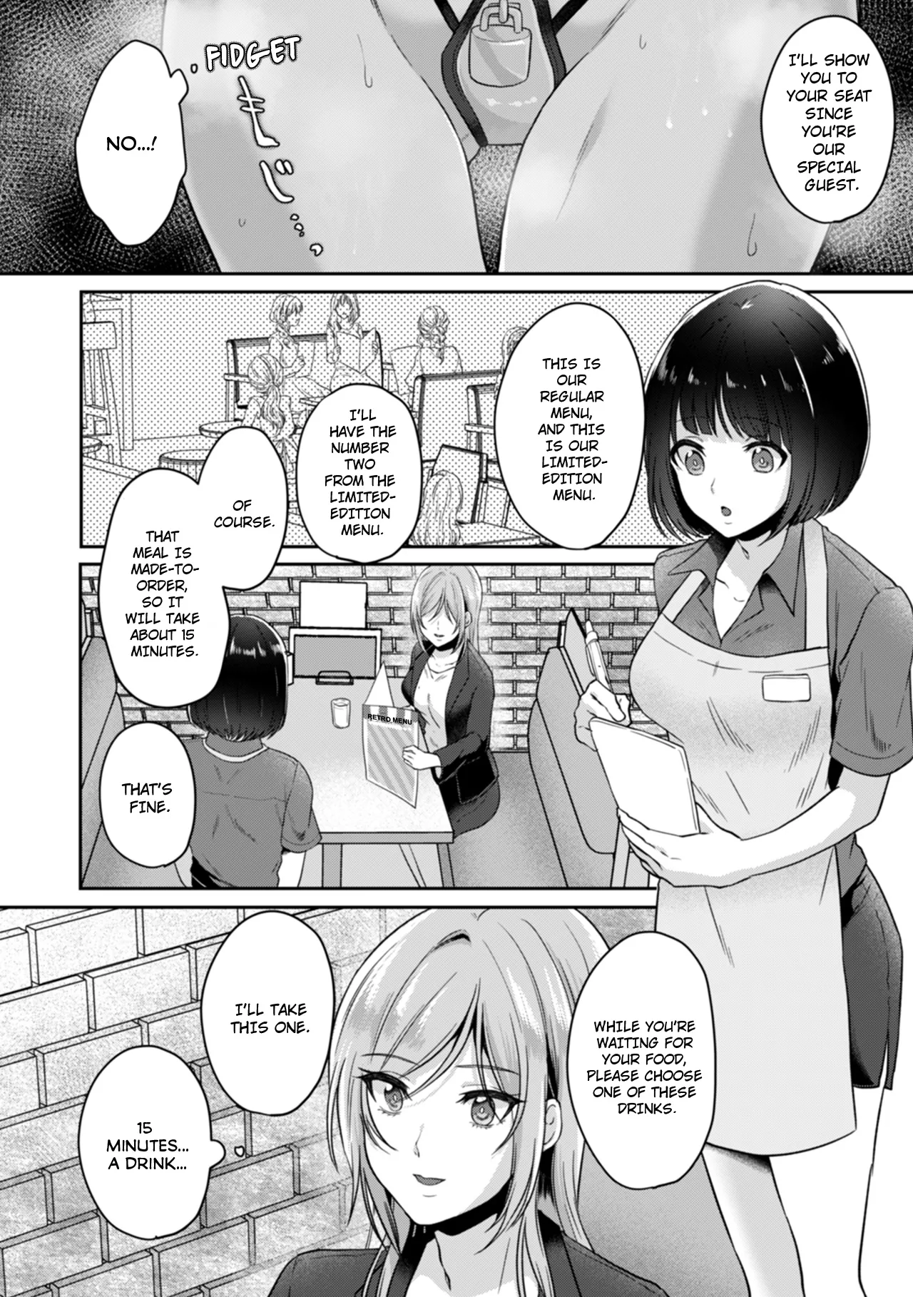 Manin Densha de Shikkin Sunzen!? Chikan Danshi no Ijiwaru na Yubi de Ikasare Tsuzuketa OL | Almost Pissing on a Crowded Train?! #1-10 page 95 - big breasts chastity belt hentai manga - read online free