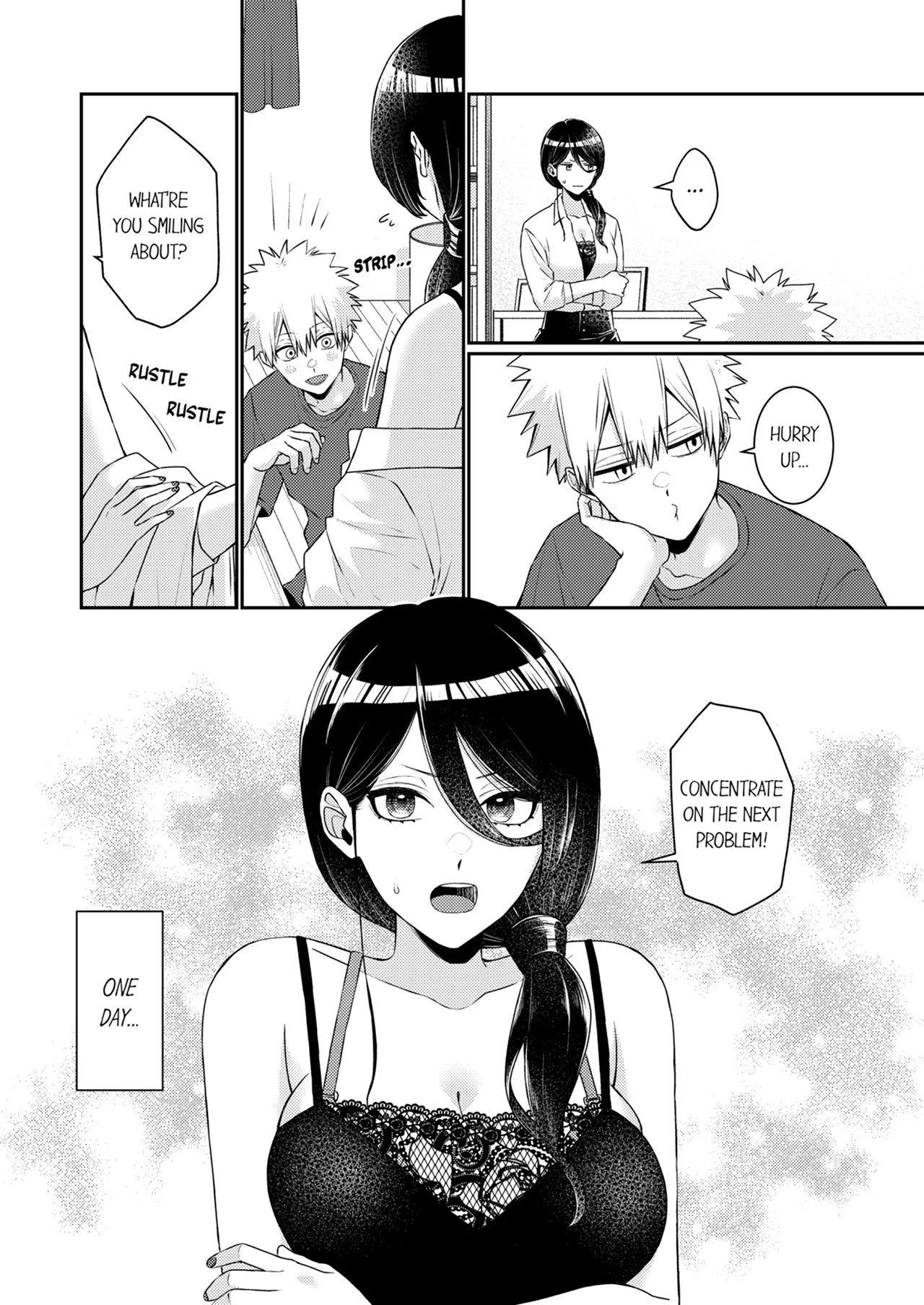 'Sensei, Sounyuu Rete mo Iinda yo ne?' ~ Oshi ni Yowai Kateikyoushi, Oshiego SEX ni Hame Makete | Can I Stick it in, Teacher? An Easily Persuaded Private Tutor Gives in to Having Sex With Her Student Chapter 1-7 page 27 - full censorship teacher hentai manga - read online free