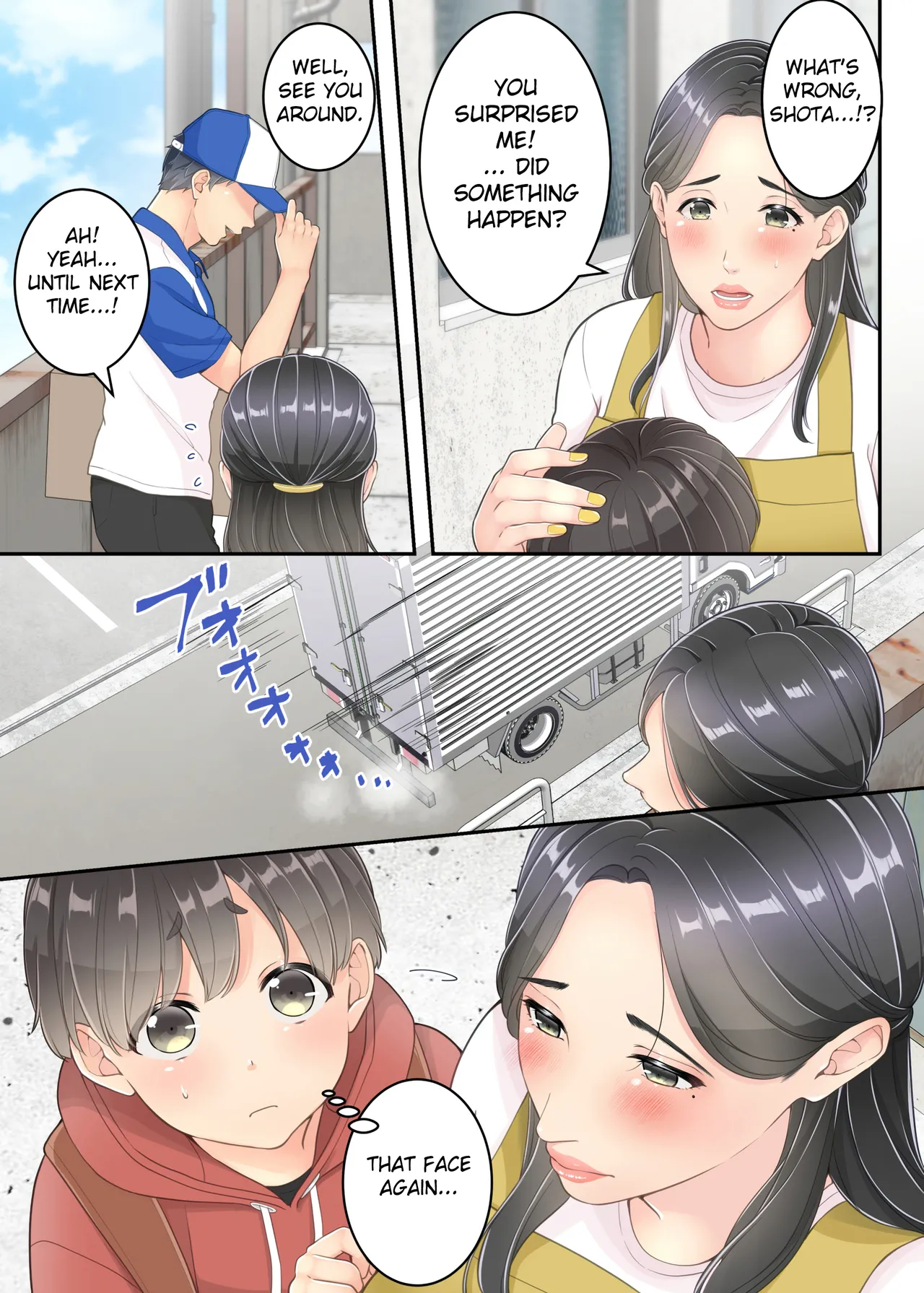 Boku no Mama to Takuhai no Onii-san ga. page 13 original parody - milf big breasts hentai manga - read online free