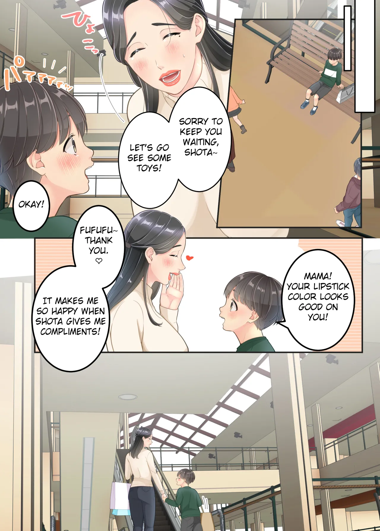 Boku no Mama to Takuhai no Onii-san ga. page 22 original parody - sole female sole male hentai manga - read online free