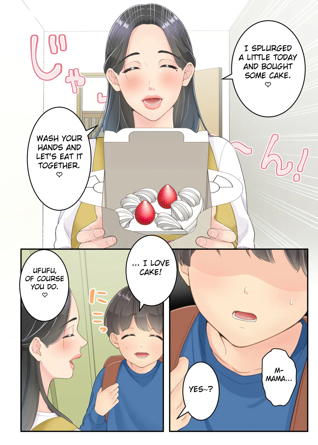 Boku no Mama to Takuhai no Onii-san ga. page 62 original parody - sole female sole male hentai manga - read online free