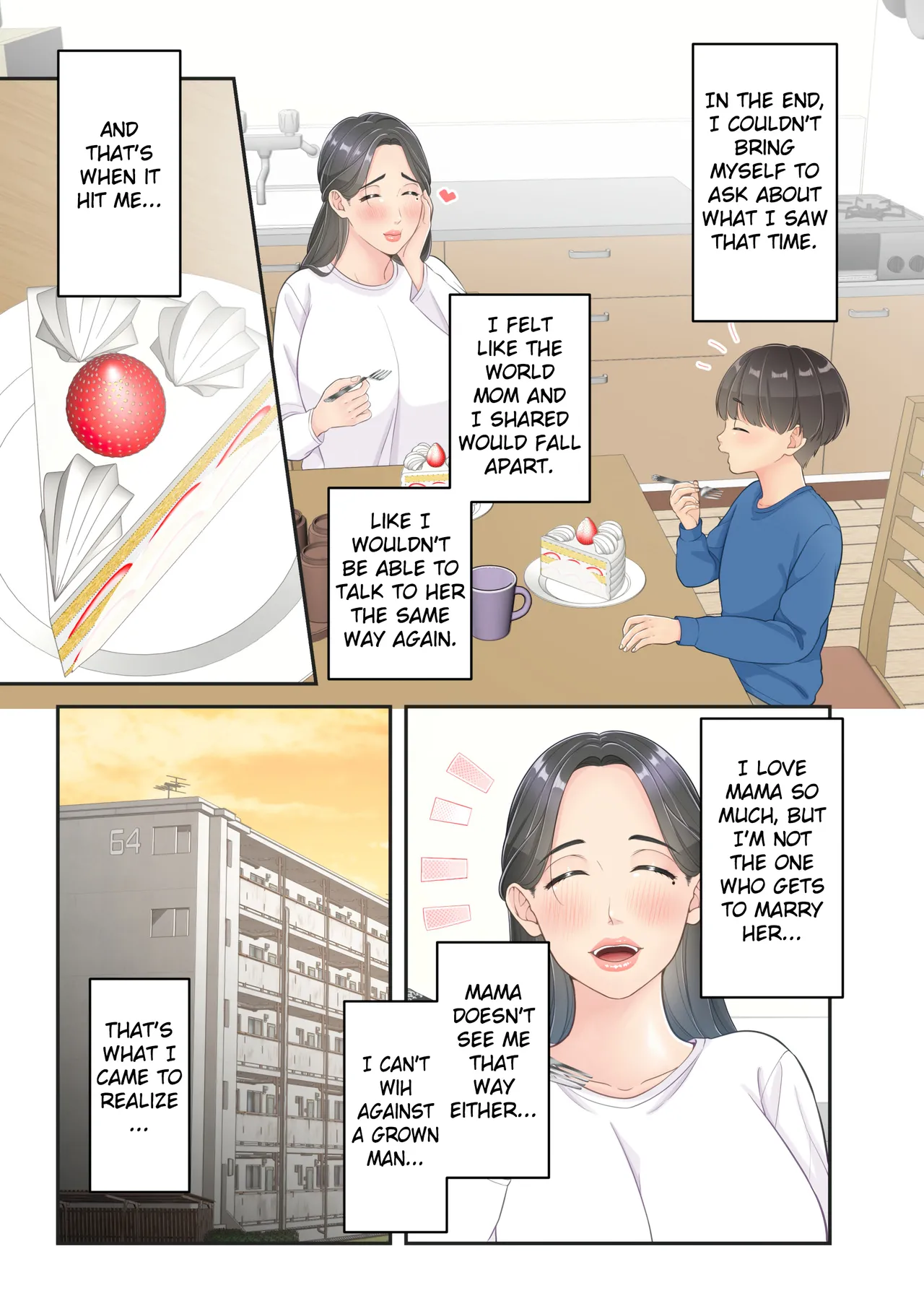 Boku no Mama to Takuhai no Onii-san ga. page 63 original parody - sole female sole male hentai manga - read online free