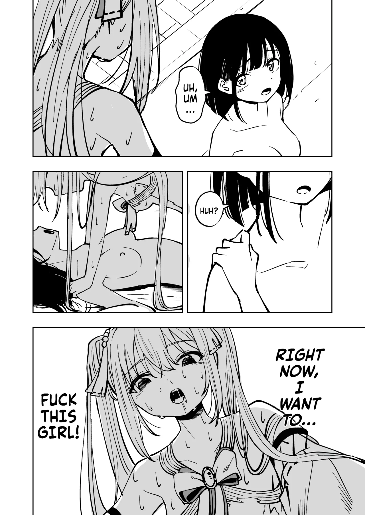 Mahou Shoujo Futanari Haiboku | Magical Girl Futanari Defeat page 36 original parody - full censorship twintails hentai manga - read online free