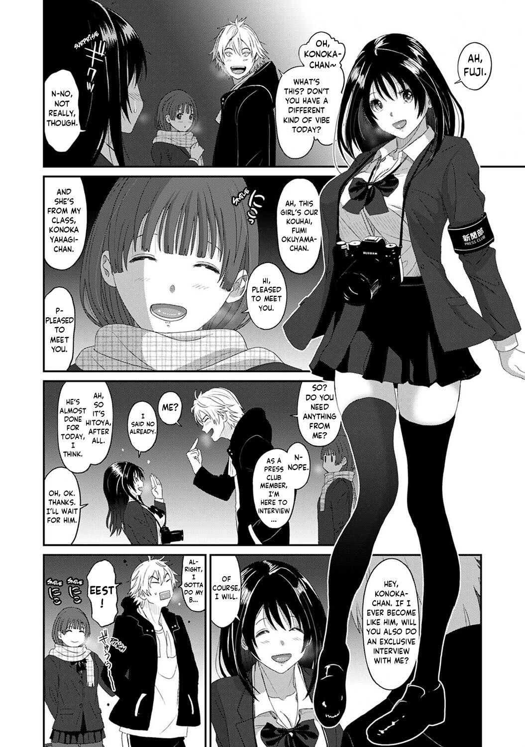 Konoka Press Ch. 1 page 13 - big breasts schoolgirl uniform hentai manga - read online free