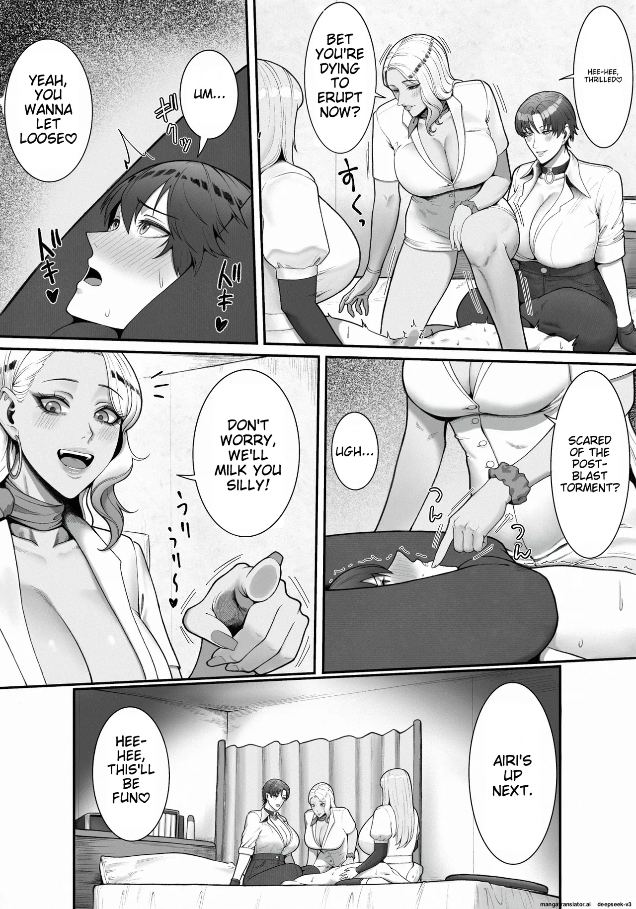 Sakusei Tantou Onee-san 2 page 23 original parody - sole male thigh high boots hentai manga - read online free