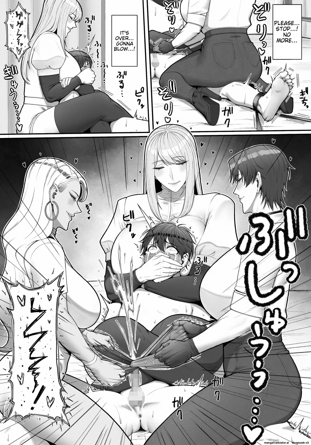 Sakusei Tantou Onee-san 2 page 59 original parody - sole male thigh high boots hentai manga - read online free