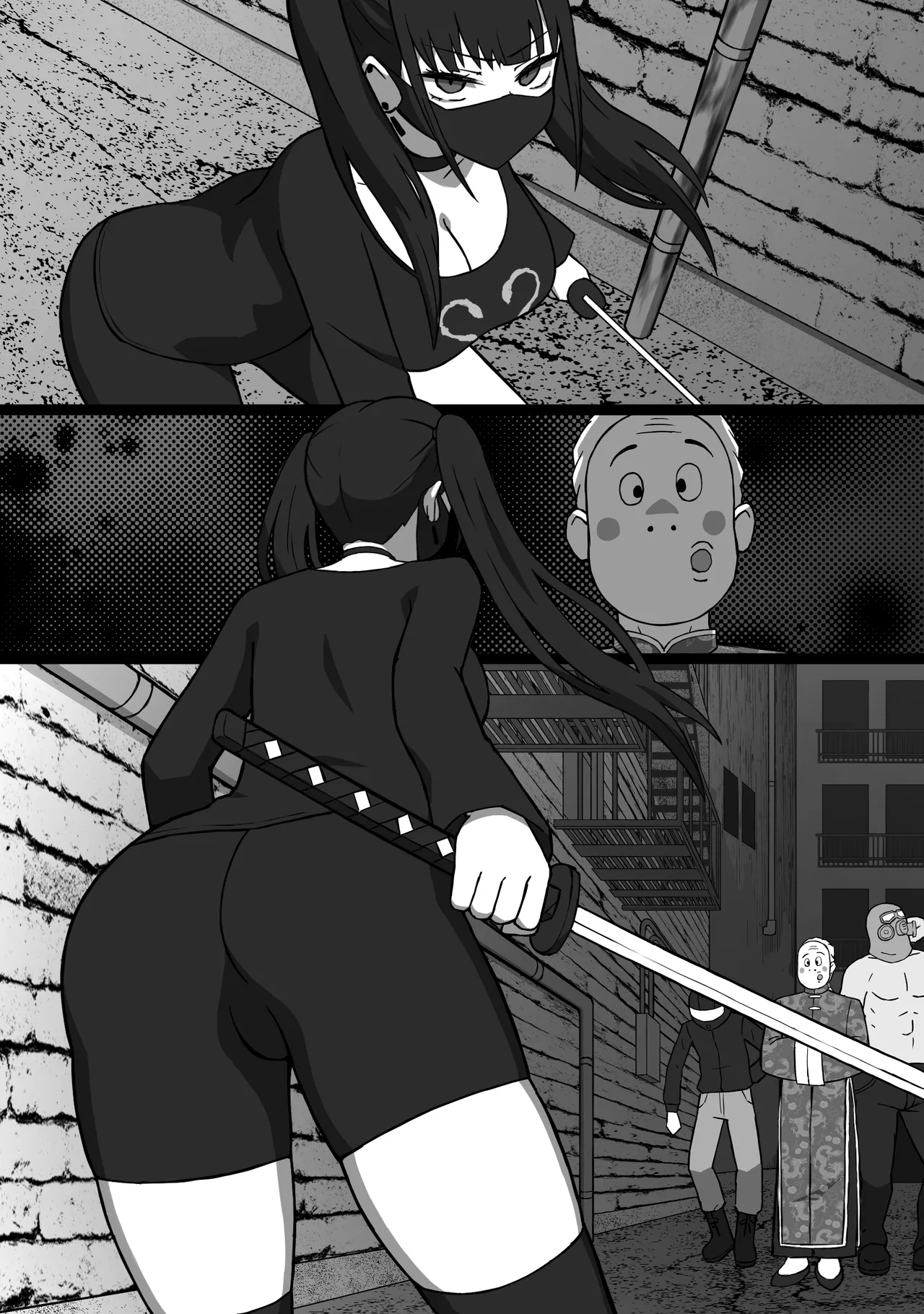 Koroshiya no Onee-san Zenpen page 29 original parody - big breasts sole female hentai manga - read online free