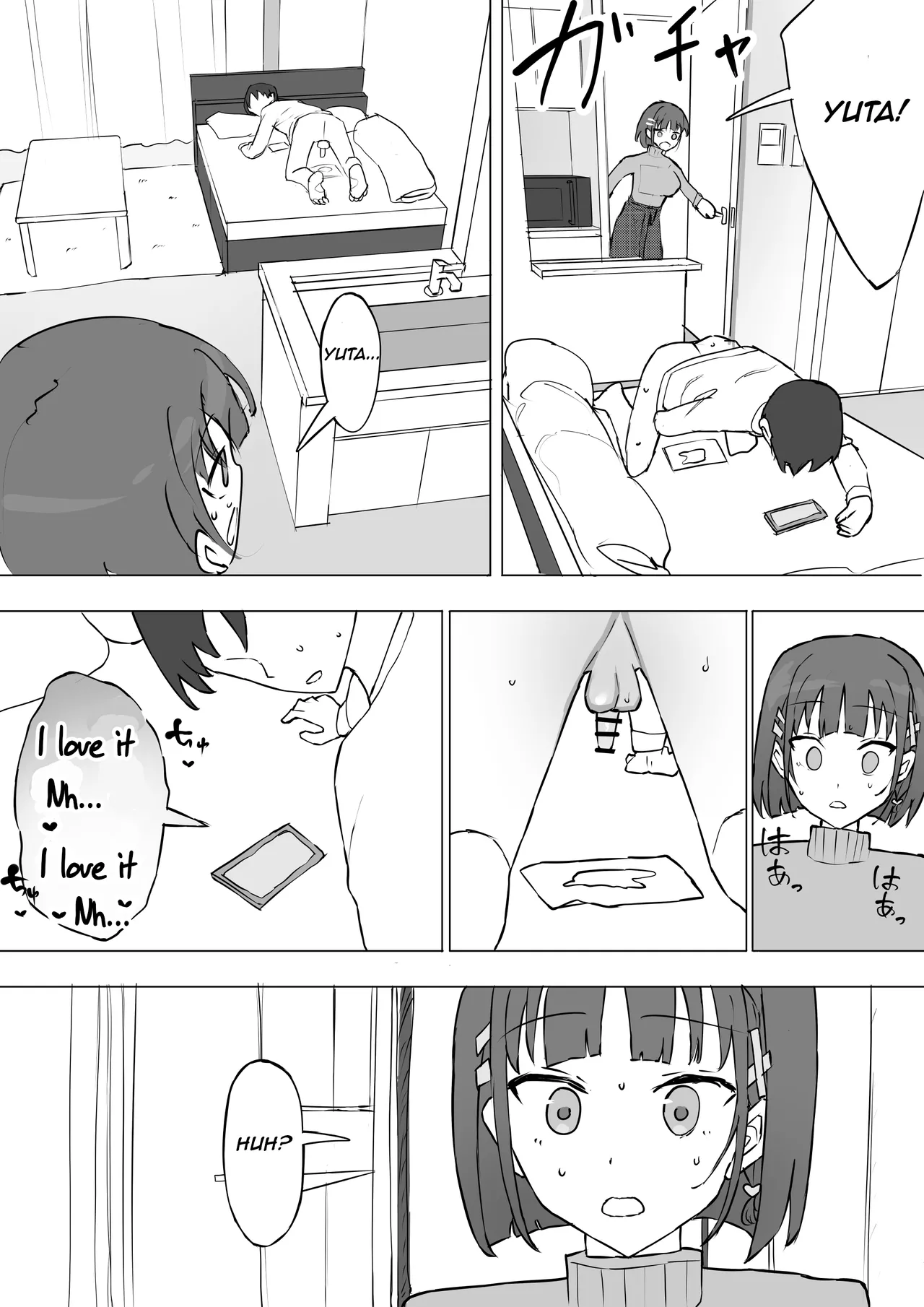 Osananajimi no Himitsu 2 | My childhood friend's secret 2 page 57 original parody - sole female nakadashi hentai manga - read online free
