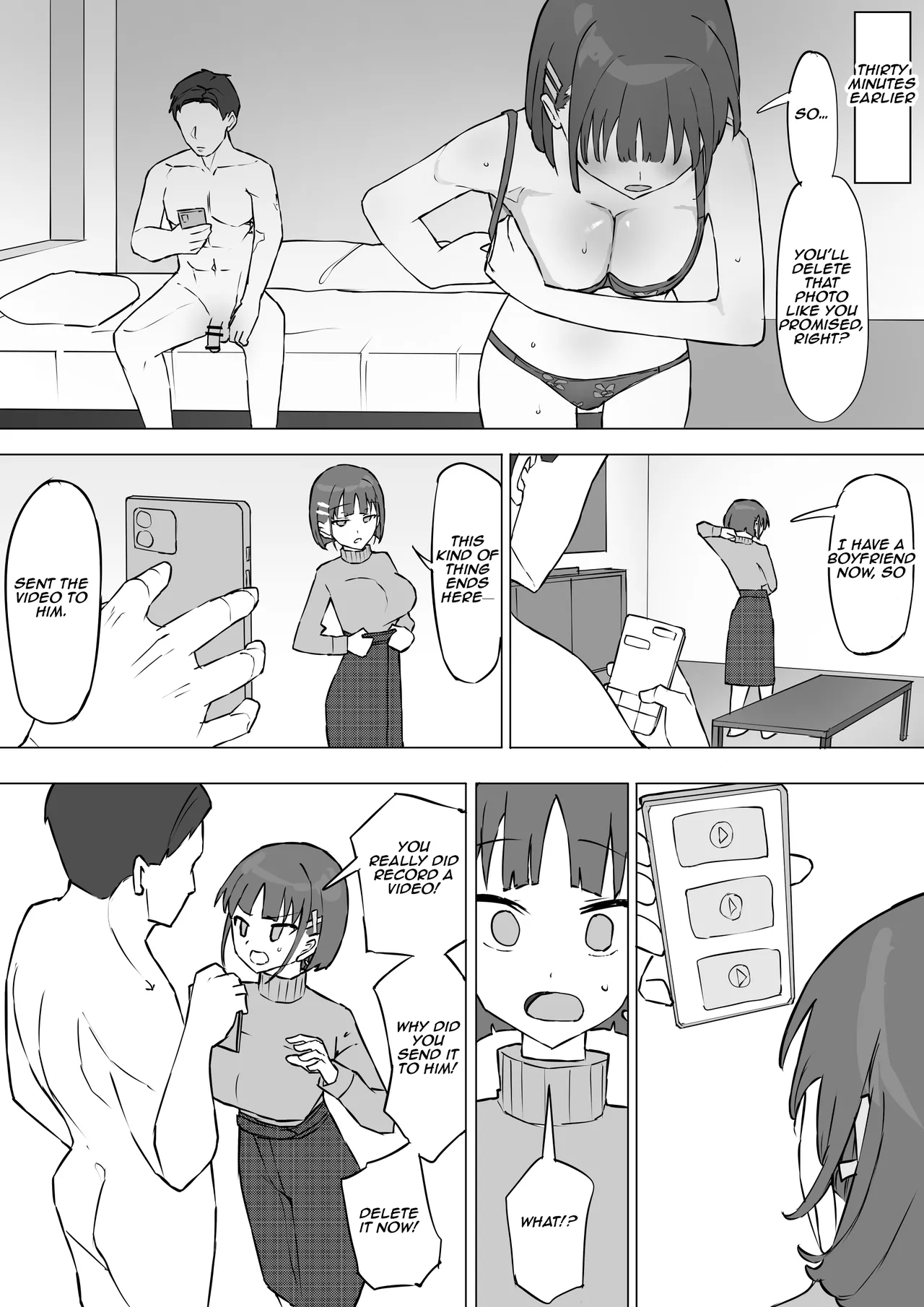 Osananajimi no Himitsu 2 | My childhood friend's secret 2 page 58 original parody - sole female nakadashi hentai manga - read online free