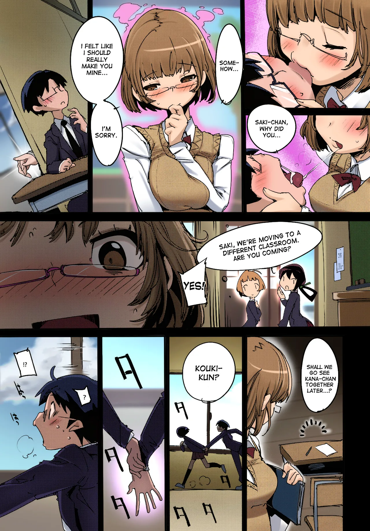 Popuni Kei Joshi Panic! 6 page 9 original parody - sole female sole male hentai manga - read online free