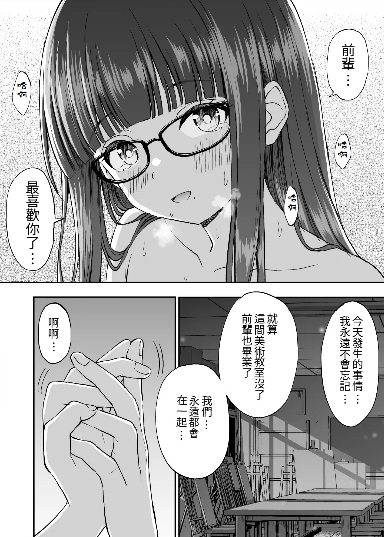 Bijutsubu no Kyonyuu Kouhai ga Nude Model ni Natta Kekka Amari ni Ero Sugite Ore no Geijutsu ga Bakuhatsushita Hanashi 2 page 45 original parody - sole female sole male hentai manga - read online free