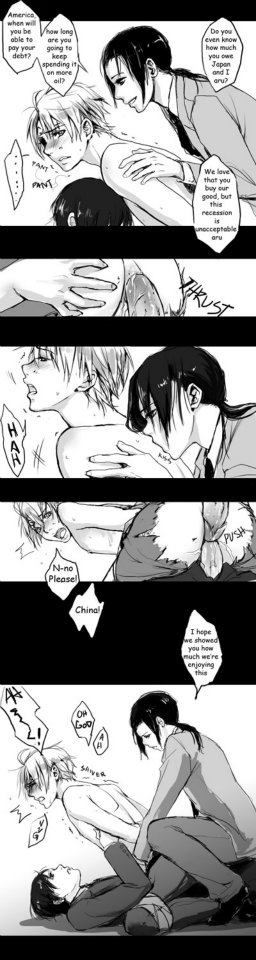 Hetalia Financial crisis gangbang - Page 11