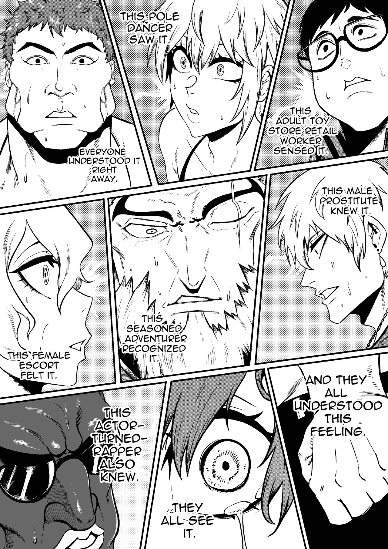 GxG l The Series Young boy revenge page 9 original parody - kissing piercing hentai manga - read online free