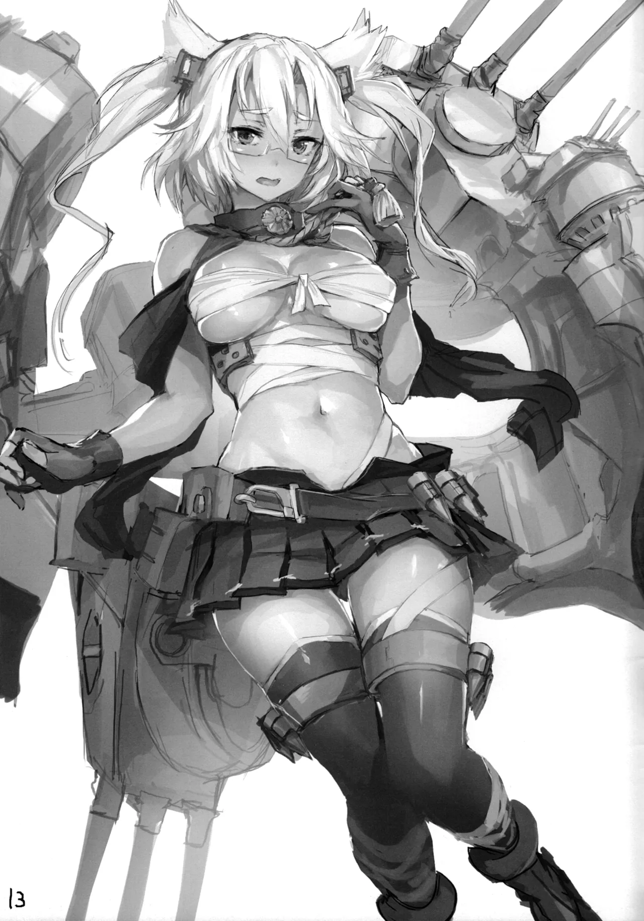 Musashiko! page 12 featuring musashi kantai collection parody - sole female sole male hentai manga - read online free