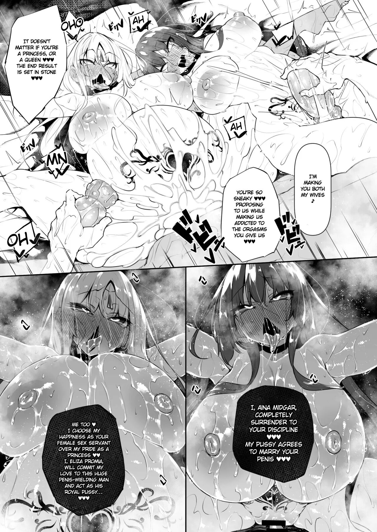 Became a Mage in Another World page 214 - out of order rough translation hentai manga - read online free