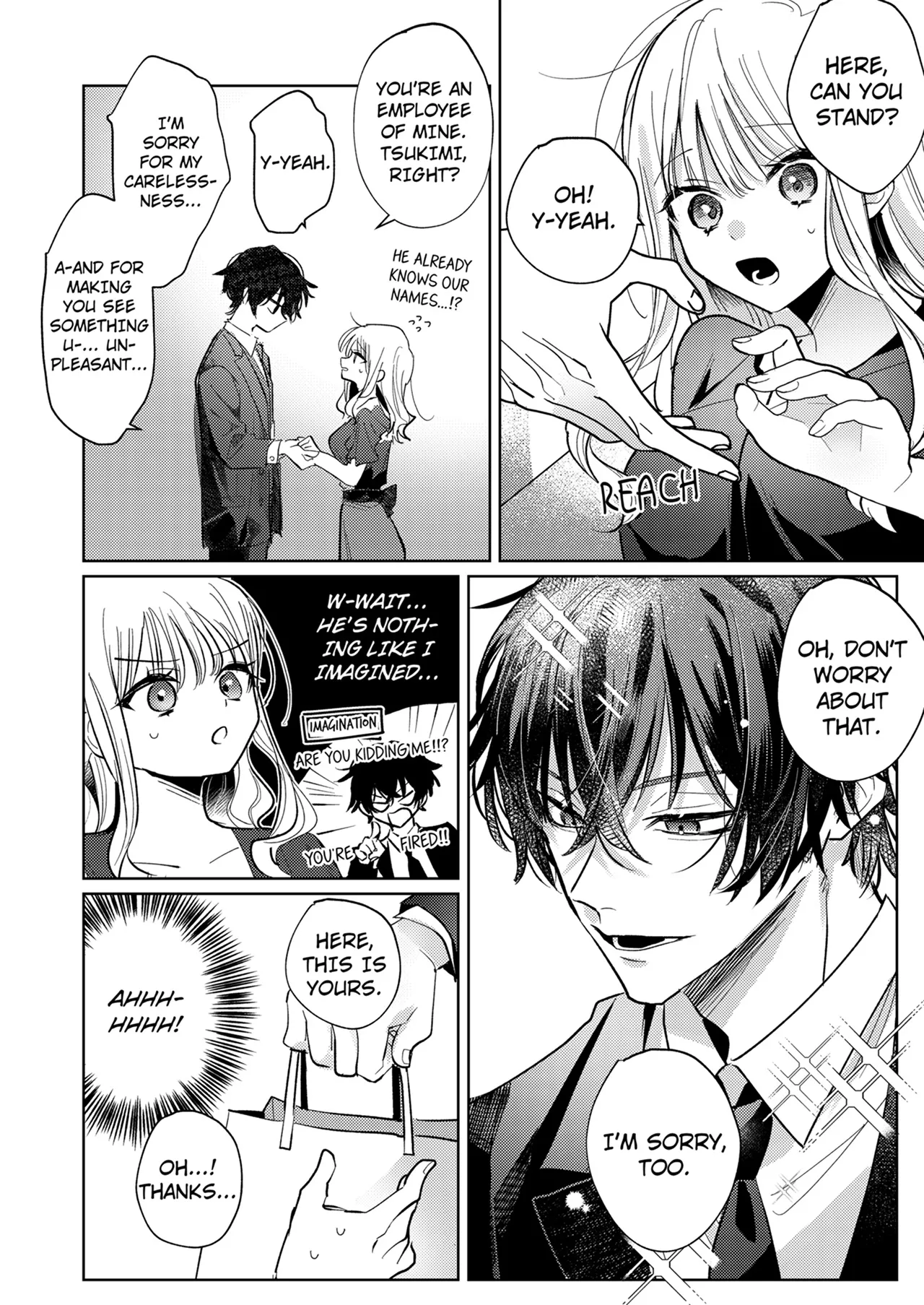 [OU] Zetsurin Shachou no Aigan Usagi ~Seiyoku no Tsuyoi Danjo ga Sex Shitara?~ | The Insatiable CEO's New Rabbit Toy -Finally Meeting Her Match in Libido- Chapter 1-12 [English] page 15 - business suit kissing hentai manga - read online free