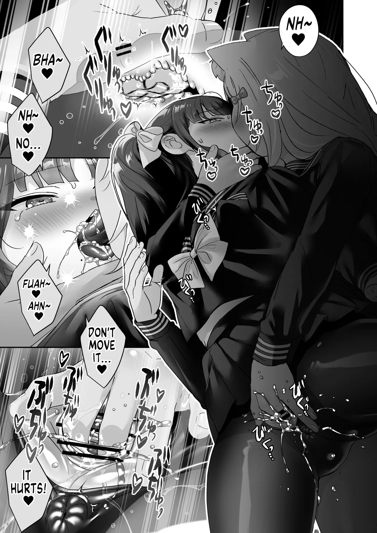 [Koko de Chikubi o Hitotsumami (Juurouta)] Shoujo Ochi -Ron-chan to Hajimete Course- | Falling for Being a Girl: My First Session With Lon-chan [English] [GTF] [Digital] page 29 original parody - females only schoolgirl uniform hentai manga - read online free