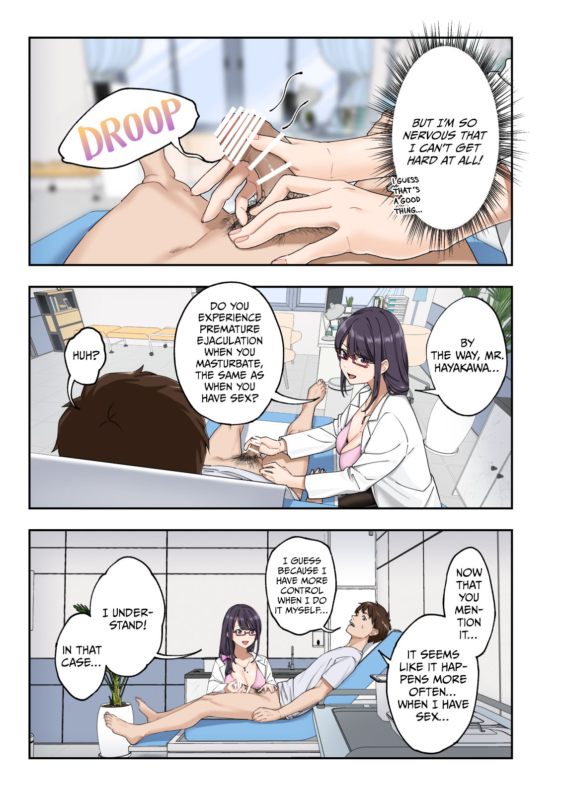 Sourou Kokufuku Clinic | Quick-Shot Therapy Clinic page 18 - sole male nakadashi hentai manga - read online free