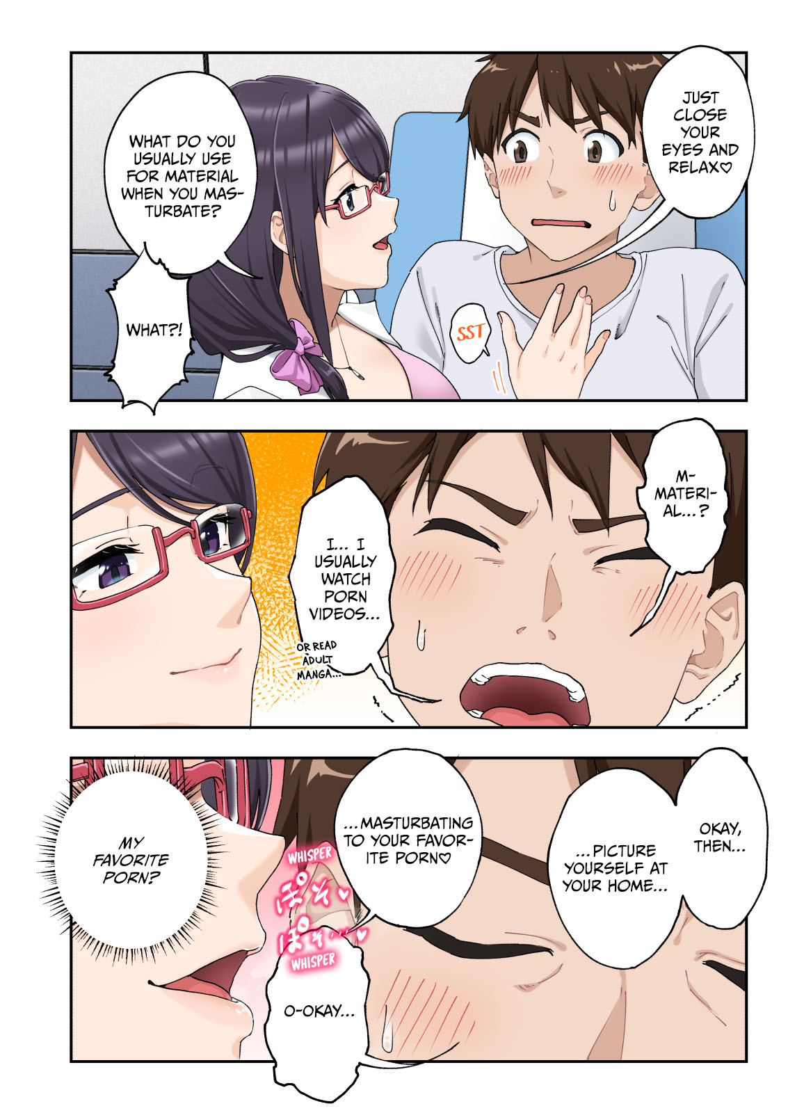 Sourou Kokufuku Clinic | Quick-Shot Therapy Clinic page 19 - handjob kissing hentai manga - read online free