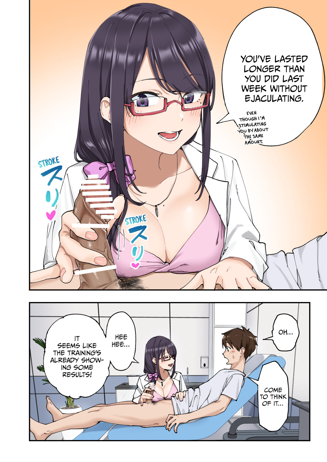 Sourou Kokufuku Clinic | Quick-Shot Therapy Clinic page 37 - handjob kissing hentai manga - read online free