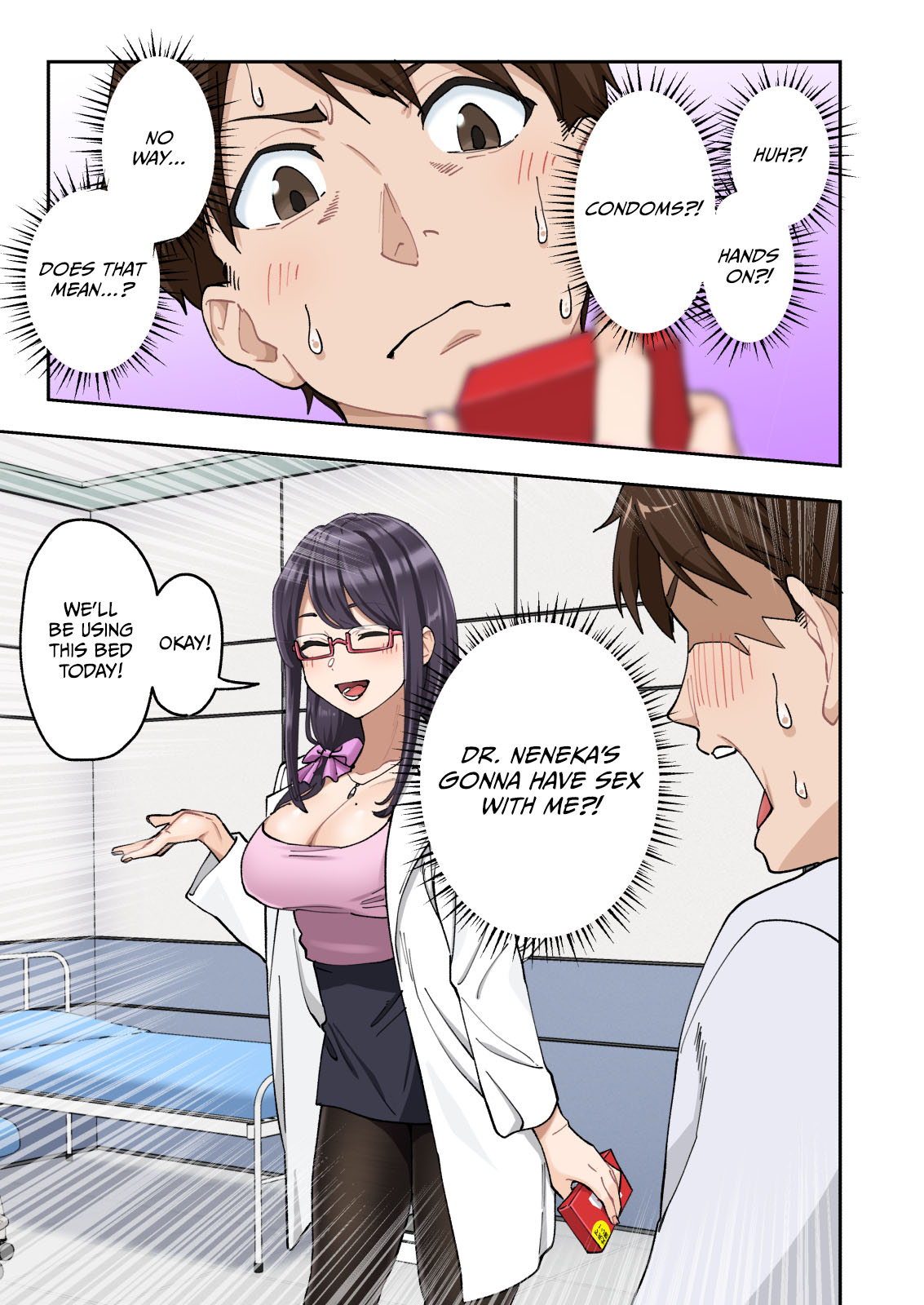 Sourou Kokufuku Clinic | Quick-Shot Therapy Clinic page 62 - handjob kissing hentai manga - read online free