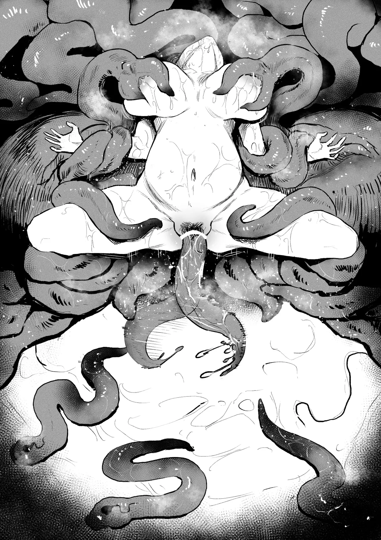 Igyou Koubi Kairaku Jigoku DL-ban page 85 original parody - sole female beauty mark hentai manga - read online free