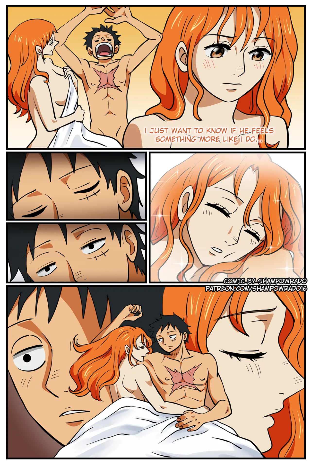 Realization Luffy x Nami page 44 featuring nami one piece parody - big breasts big ass hentai manga - read online free