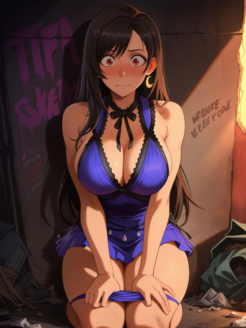 Tifa Lockhart | Final Fantasy waifuinvoker ai generated page 14 featuring tifa lockhart final fantasy vii parody - sole female big penis hentai manga - read online free