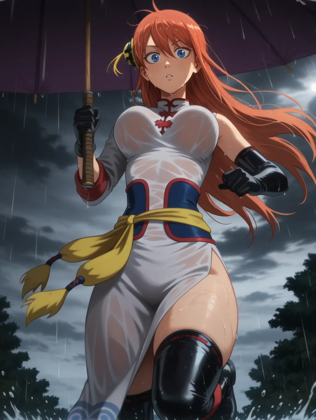 Kagura | Gintama 🌧️🌂 waifuinvoker ai generated page 65 - big penis misc hentai manga - read online free