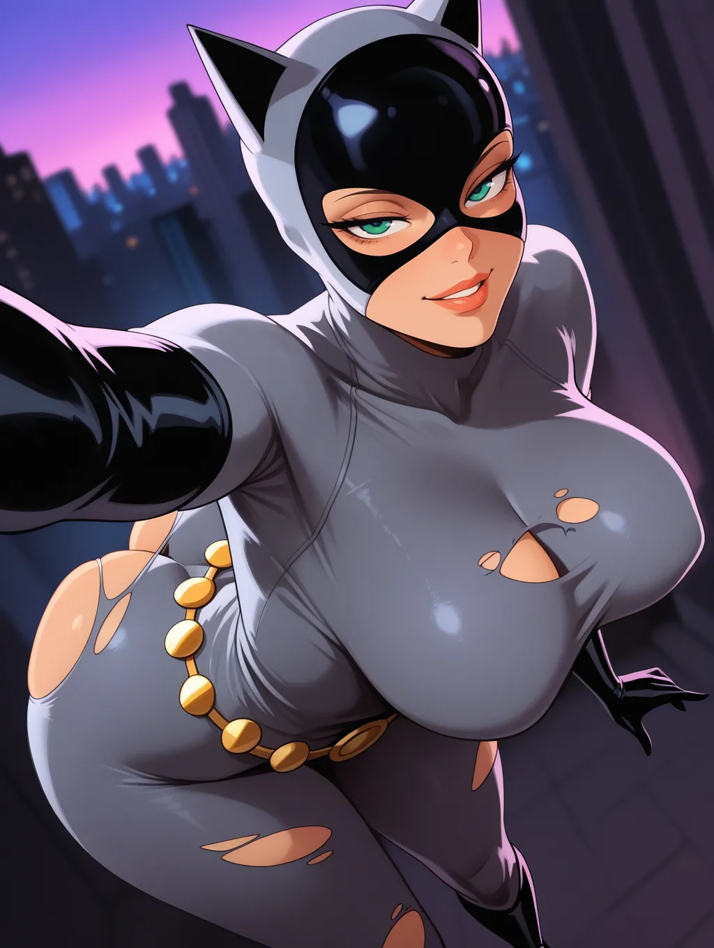 Catwoman | Batman: The Animated Series 😻 waifuinvoker ai generated page 11 featuring catwoman batman parody - big breasts uncensored hentai manga - read online free