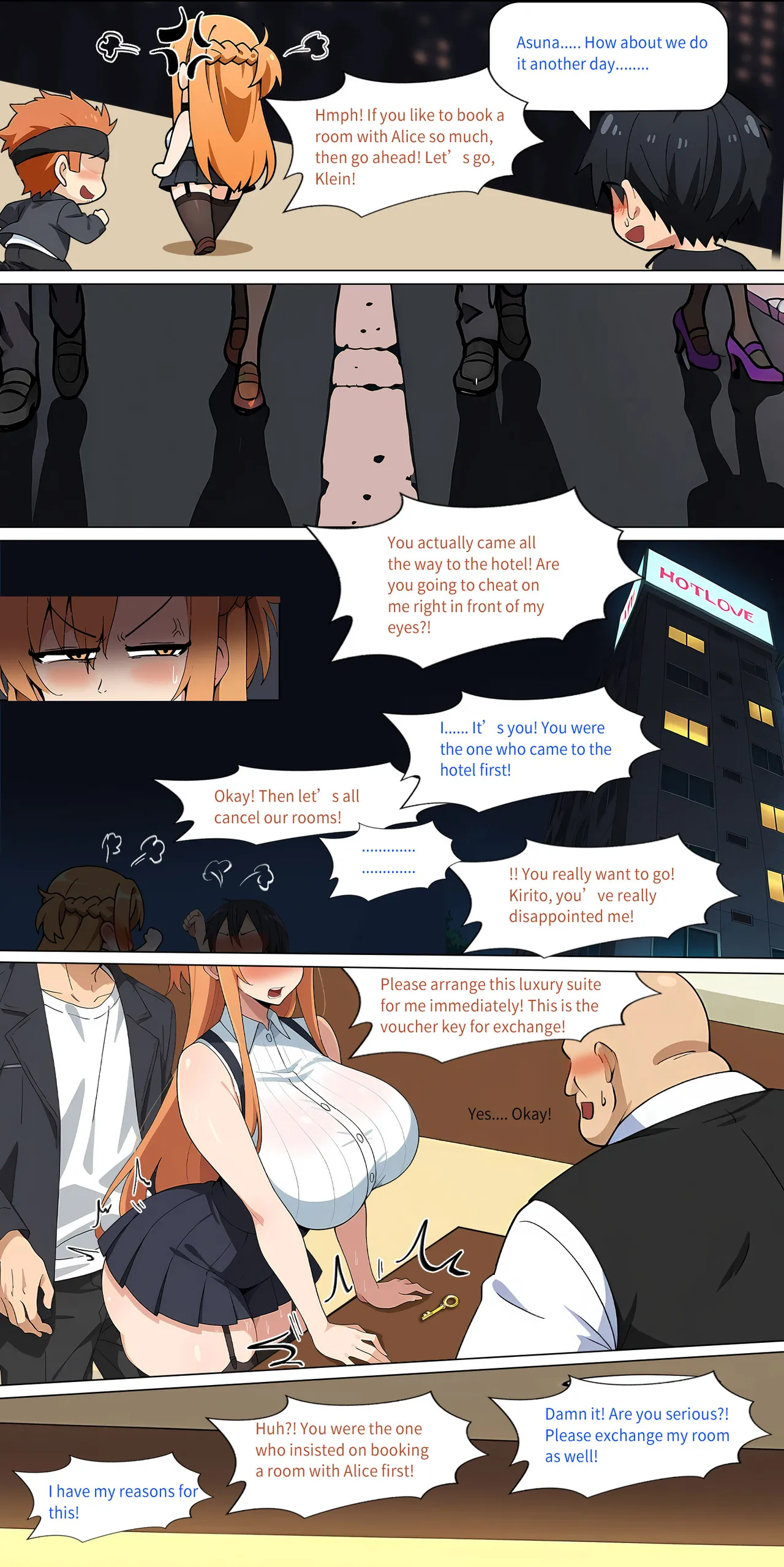 Asuna family 1-33 page 299 featuring yui sword art online parody - milf big breasts hentai manga - read online free