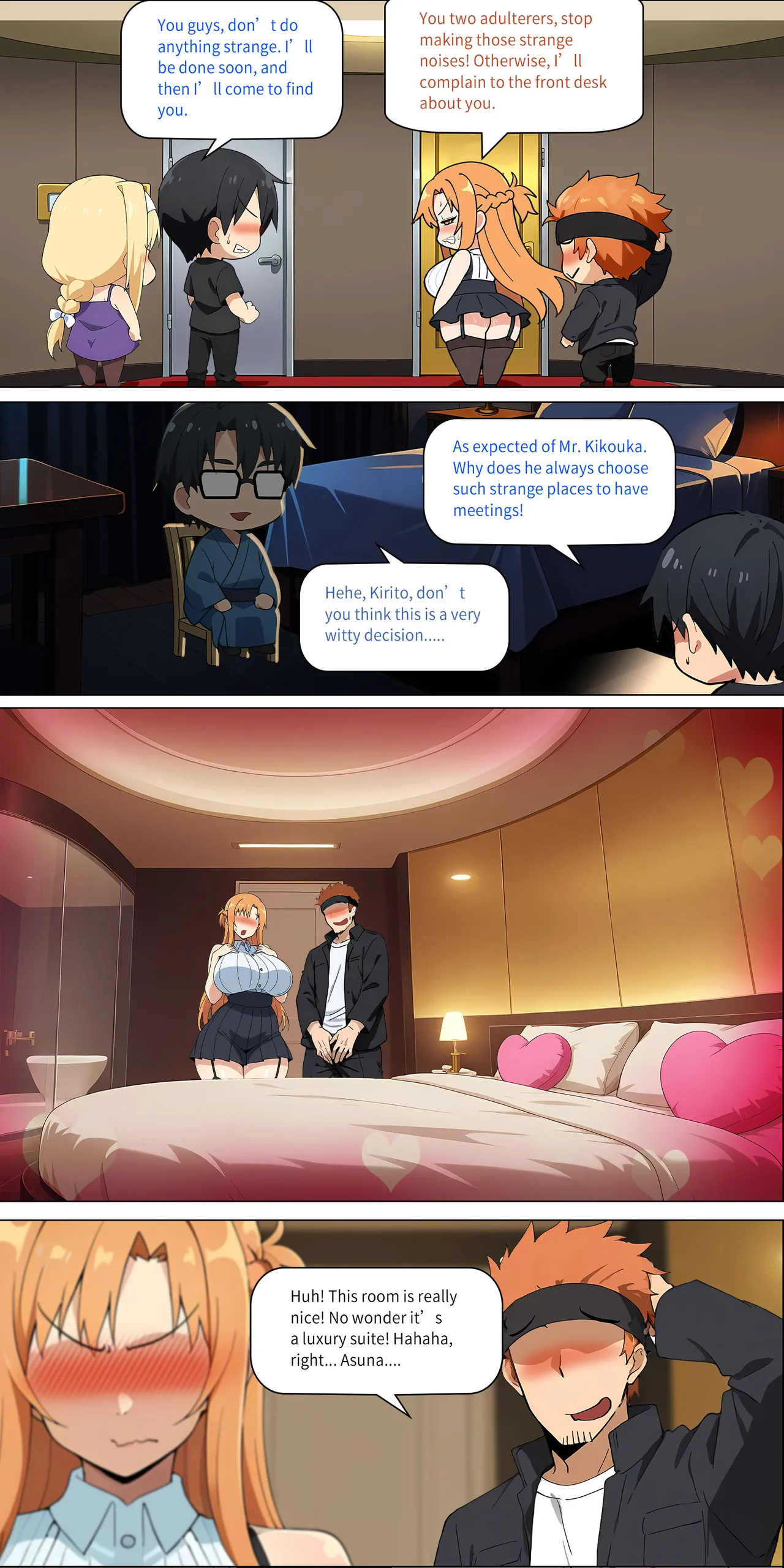 Asuna family 1-33 page 301 featuring asuna yuuki sword art online parody - full color big breasts hentai manga - read online free
