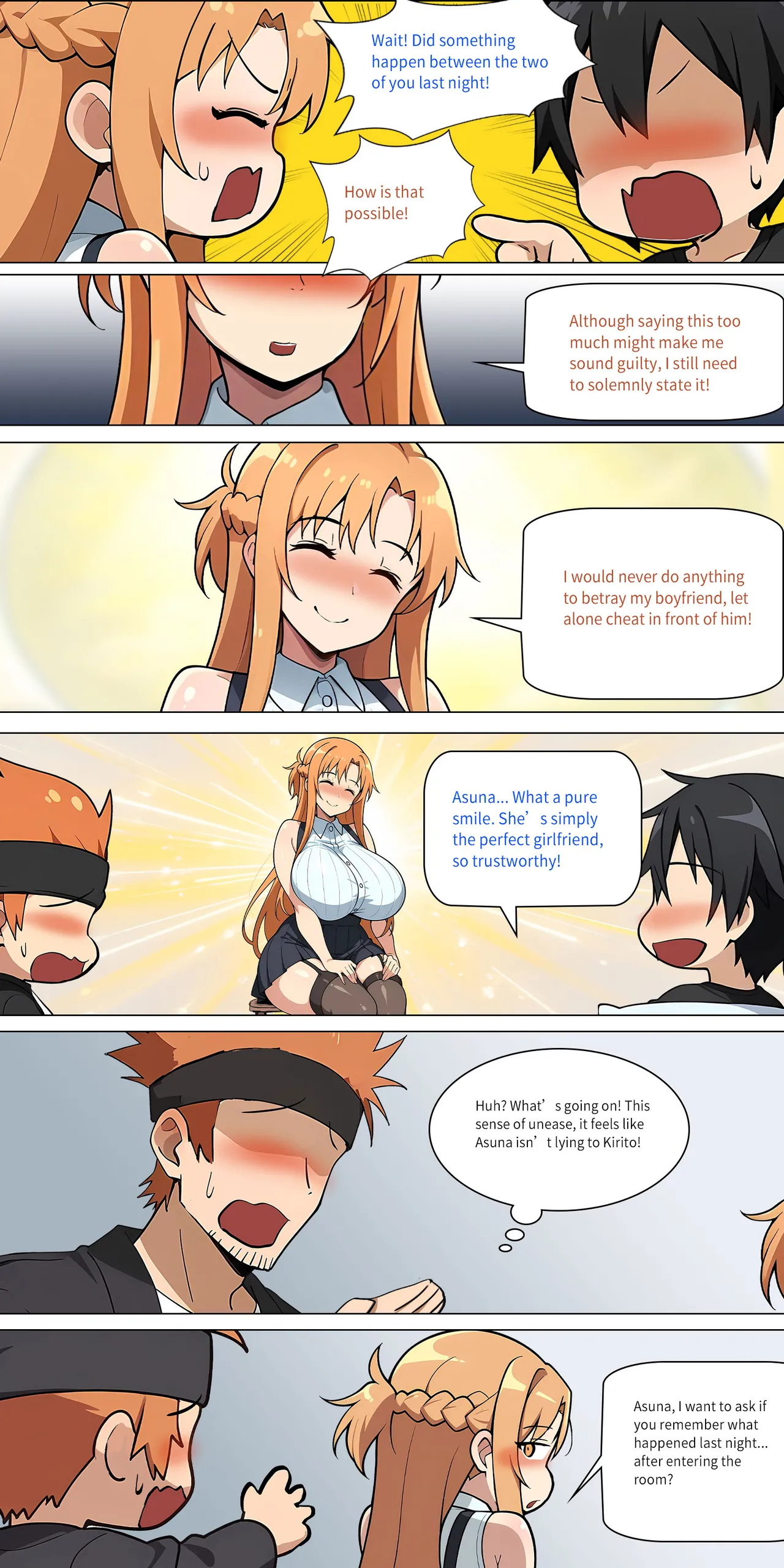 Asuna family 1-33 page 350 featuring yui sword art online parody - milf big breasts hentai manga - read online free