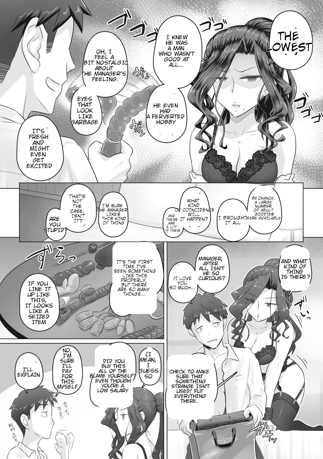 Hitozuma Buchou page 95 - rough translation big breasts hentai manga - read online free