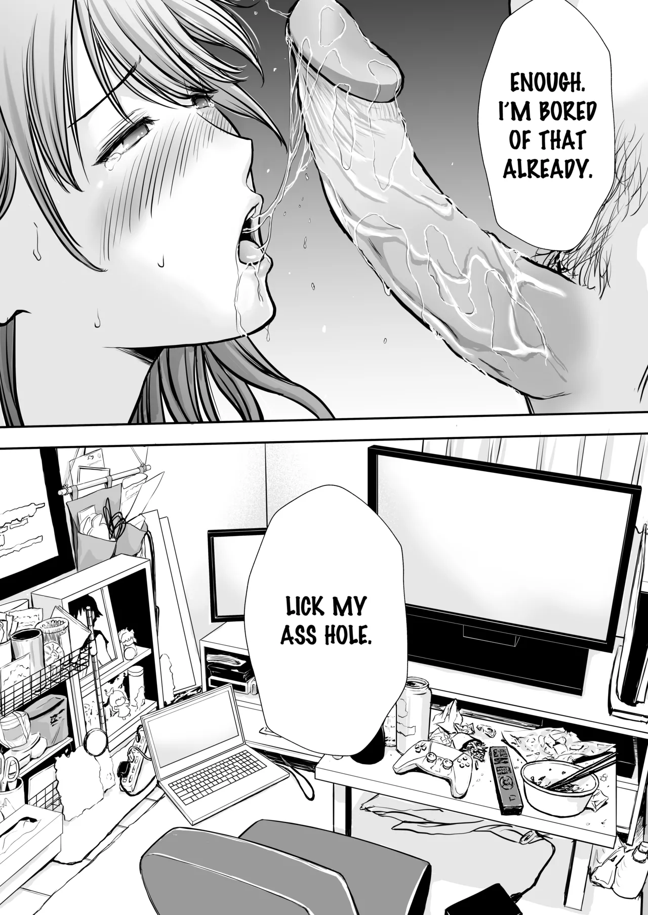 [Tarobaumu] Boku no Kaa-chan ga Hikikomori Neet Debu Aniki no Seishori Onaho ni Natteita Hanashi | My Mother is My Fat Shut-in Older NEET Brother's Sex Relief Onahole [English] [Rinruririn] [Decensored] page 20 original parody - sole female nakadashi hentai manga - read online free