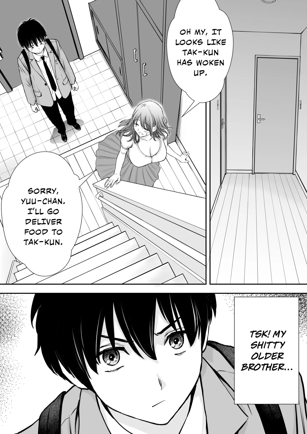 [Tarobaumu] Boku no Kaa-chan ga Hikikomori Neet Debu Aniki no Seishori Onaho ni Natteita Hanashi | My Mother is My Fat Shut-in Older NEET Brother's Sex Relief Onahole [English] [Rinruririn] [Decensored] page 9 original parody - sole female nakadashi hentai manga - read online free