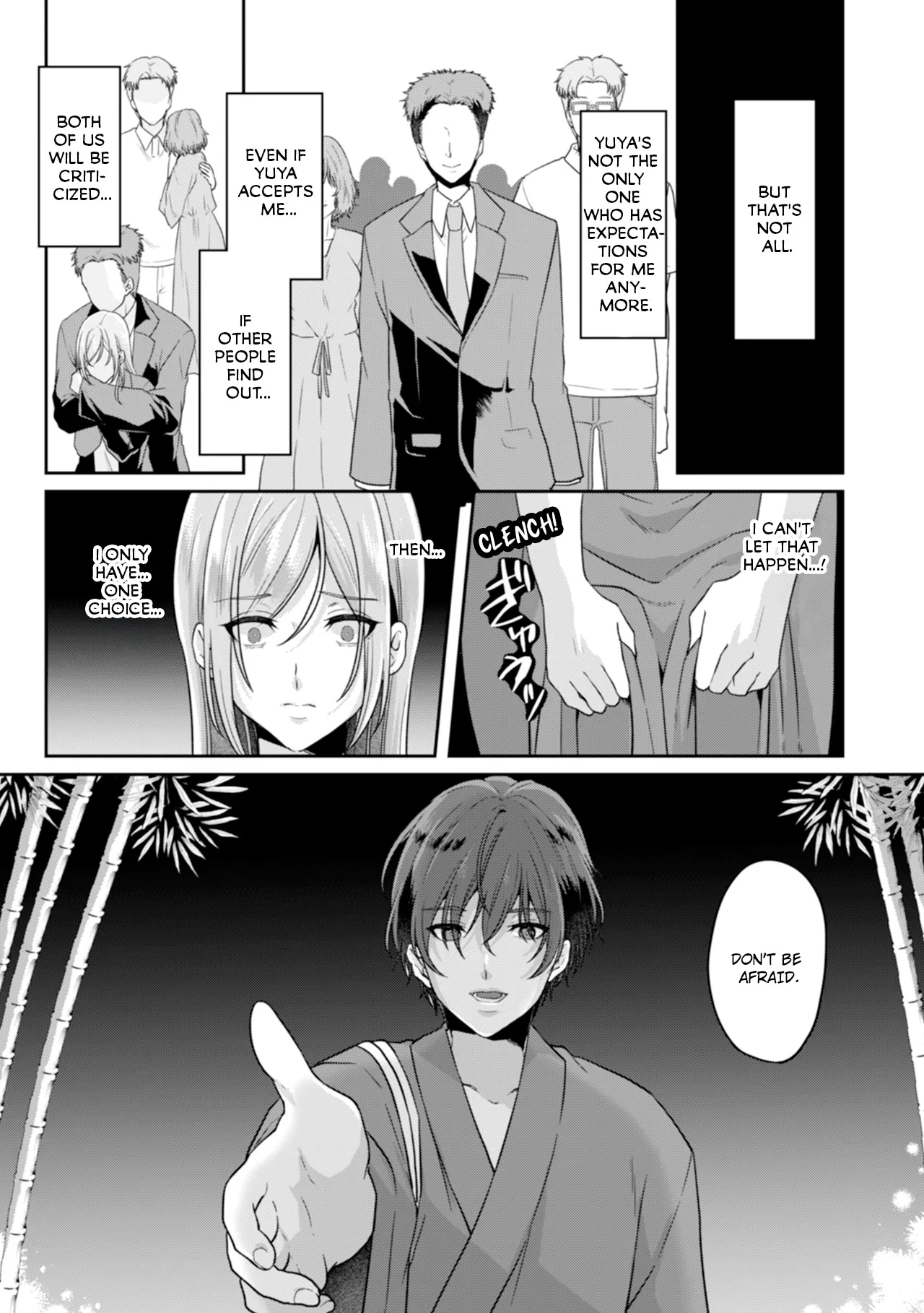 Manin Densha de Shikkin Sunzen!? Chikan Danshi no Ijiwaru na Yubi de Ikasare Tsuzuketa OL | Almost Pissing on a Crowded Train?! #1-16 page 239 - big breasts chastity belt hentai manga - read online free