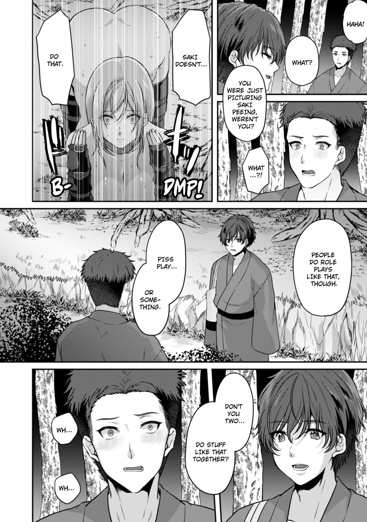 Manin Densha de Shikkin Sunzen!? Chikan Danshi no Ijiwaru na Yubi de Ikasare Tsuzuketa OL | Almost Pissing on a Crowded Train?! #1-16 page 257 - big breasts chastity belt hentai manga - read online free