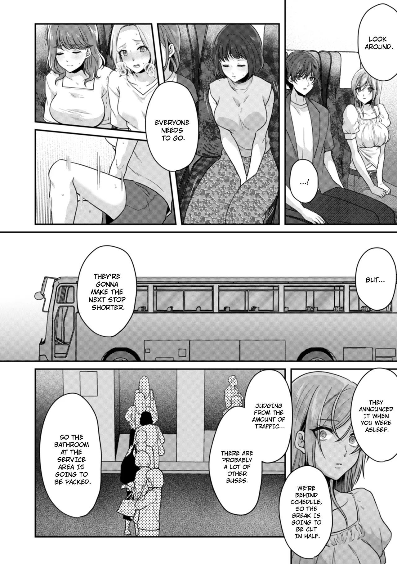 Manin Densha de Shikkin Sunzen!? Chikan Danshi no Ijiwaru na Yubi de Ikasare Tsuzuketa OL | Almost Pissing on a Crowded Train?! #1-16 page 290 - big breasts chastity belt hentai manga - read online free