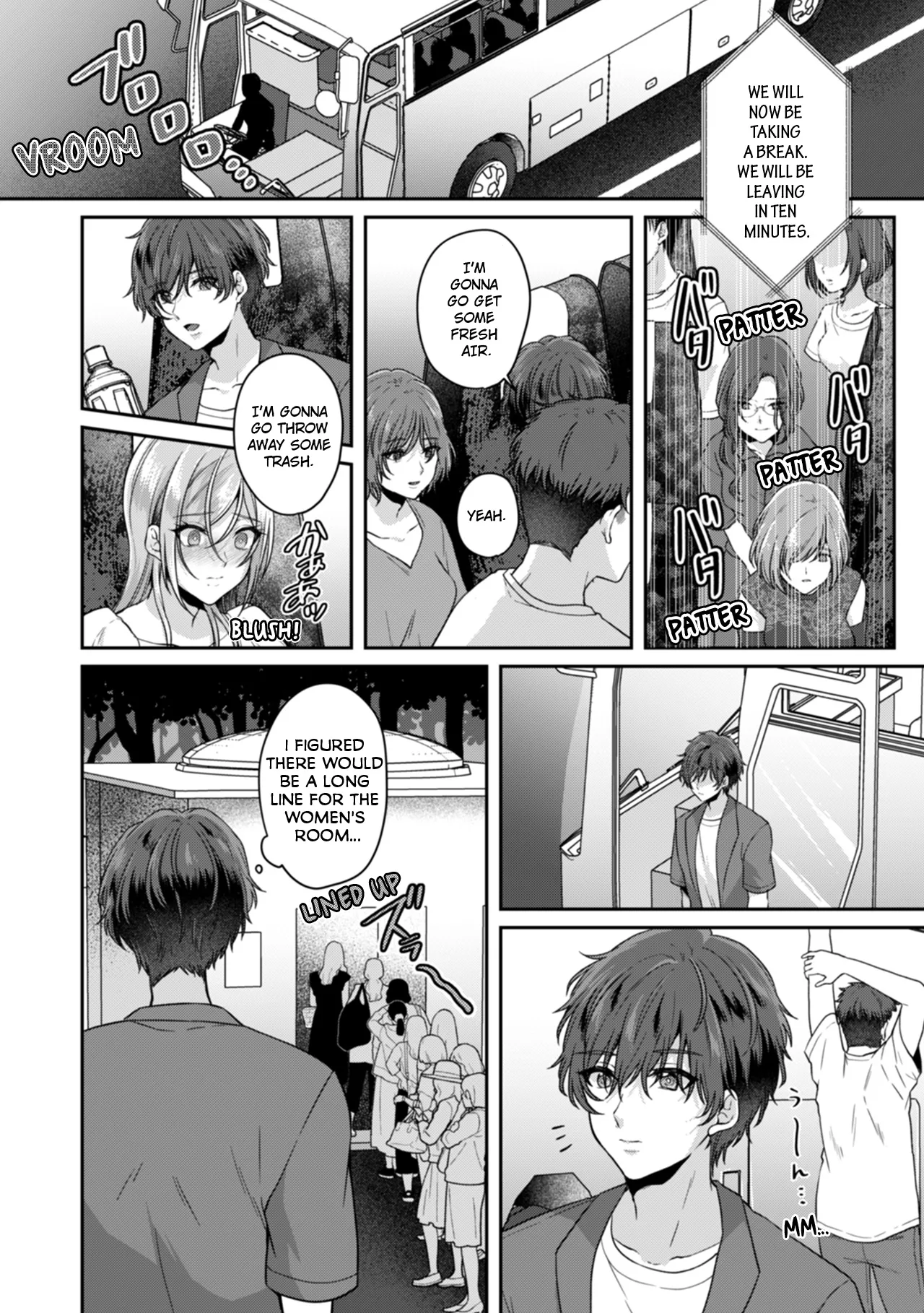Manin Densha de Shikkin Sunzen!? Chikan Danshi no Ijiwaru na Yubi de Ikasare Tsuzuketa OL | Almost Pissing on a Crowded Train?! #1-16 page 303 - big breasts chastity belt hentai manga - read online free