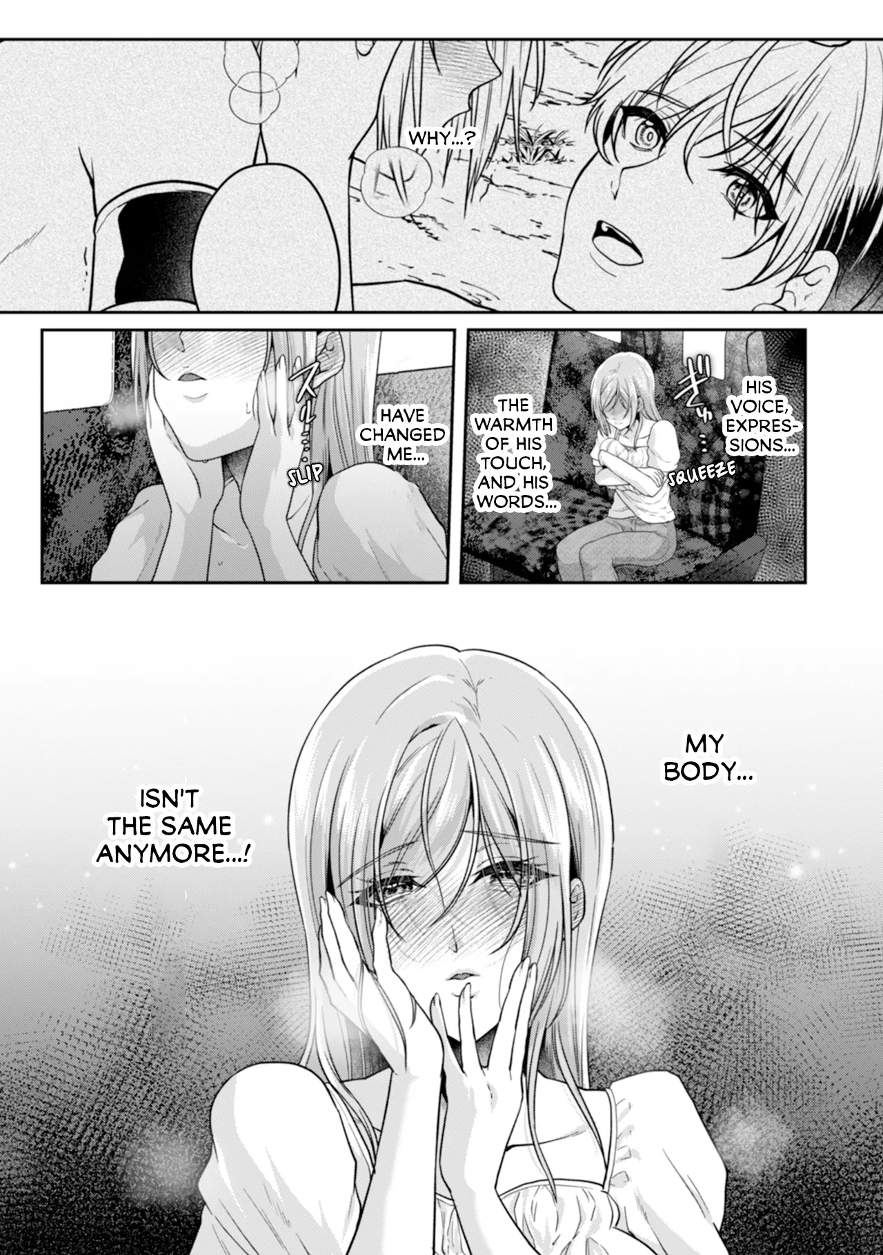Manin Densha de Shikkin Sunzen!? Chikan Danshi no Ijiwaru na Yubi de Ikasare Tsuzuketa OL | Almost Pissing on a Crowded Train?! #1-16 page 306 - big breasts chastity belt hentai manga - read online free