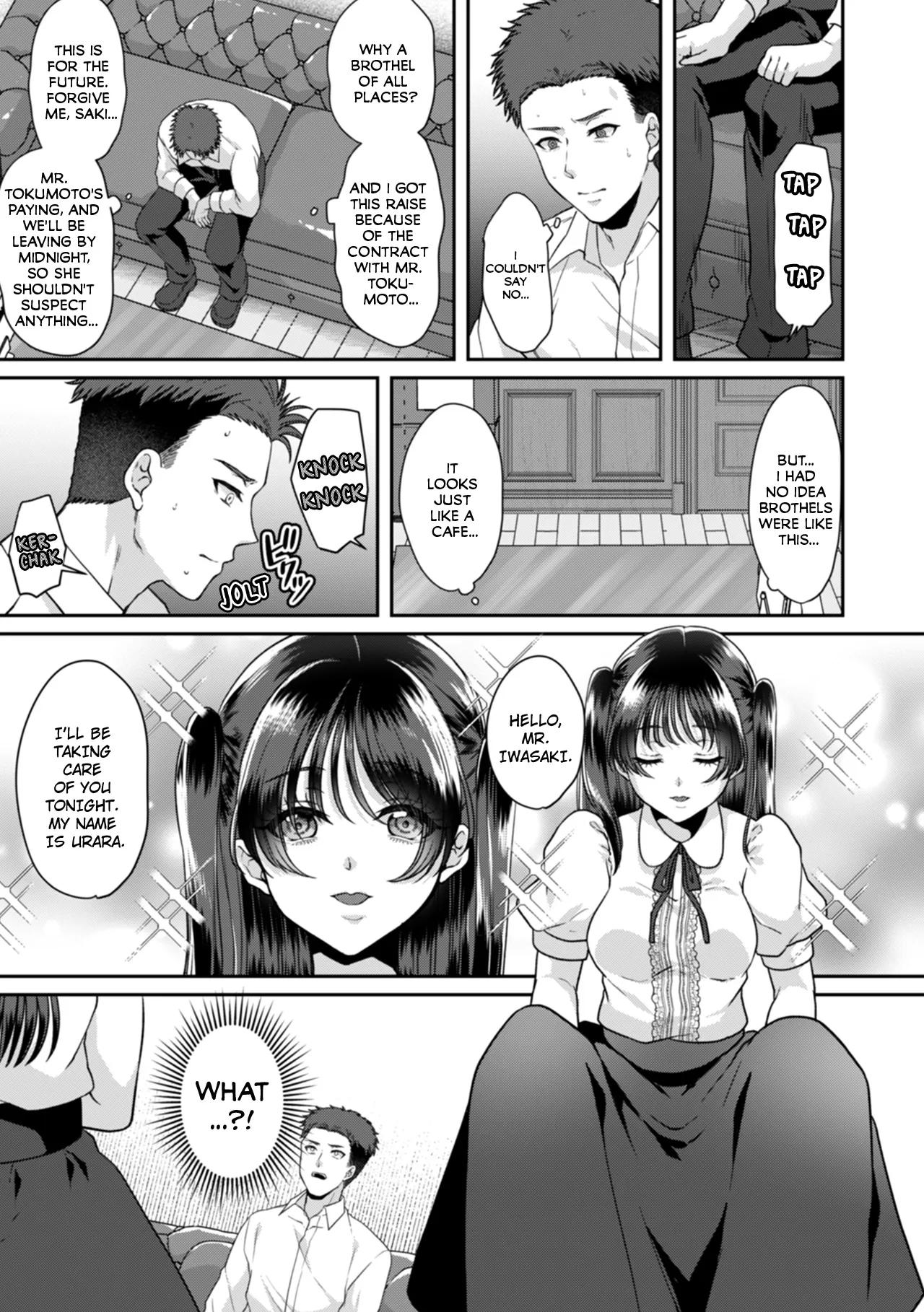 Manin Densha de Shikkin Sunzen!? Chikan Danshi no Ijiwaru na Yubi de Ikasare Tsuzuketa OL | Almost Pissing on a Crowded Train?! #1-16 page 327 - big breasts chastity belt hentai manga - read online free