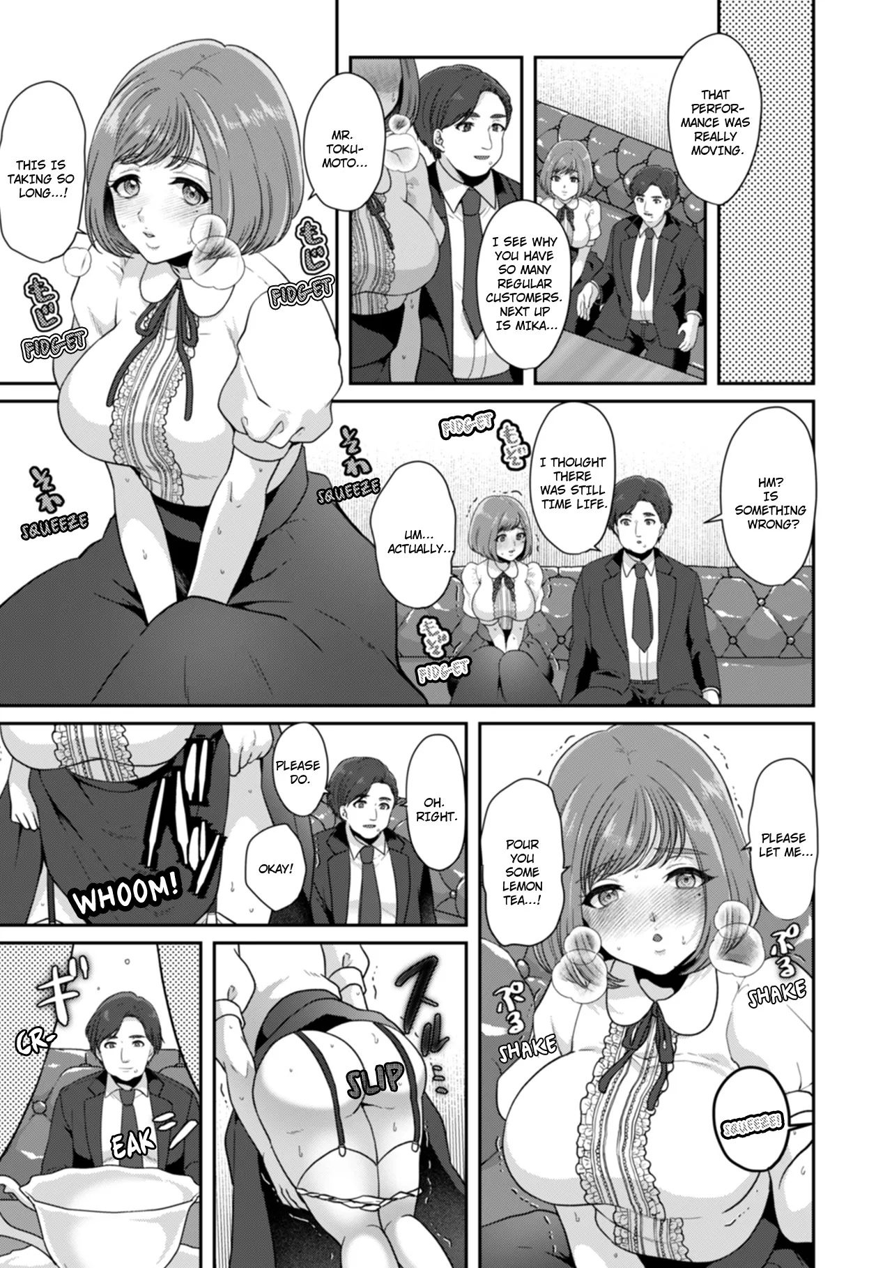 Manin Densha de Shikkin Sunzen!? Chikan Danshi no Ijiwaru na Yubi de Ikasare Tsuzuketa OL | Almost Pissing on a Crowded Train?! #1-16 page 335 - big breasts chastity belt hentai manga - read online free