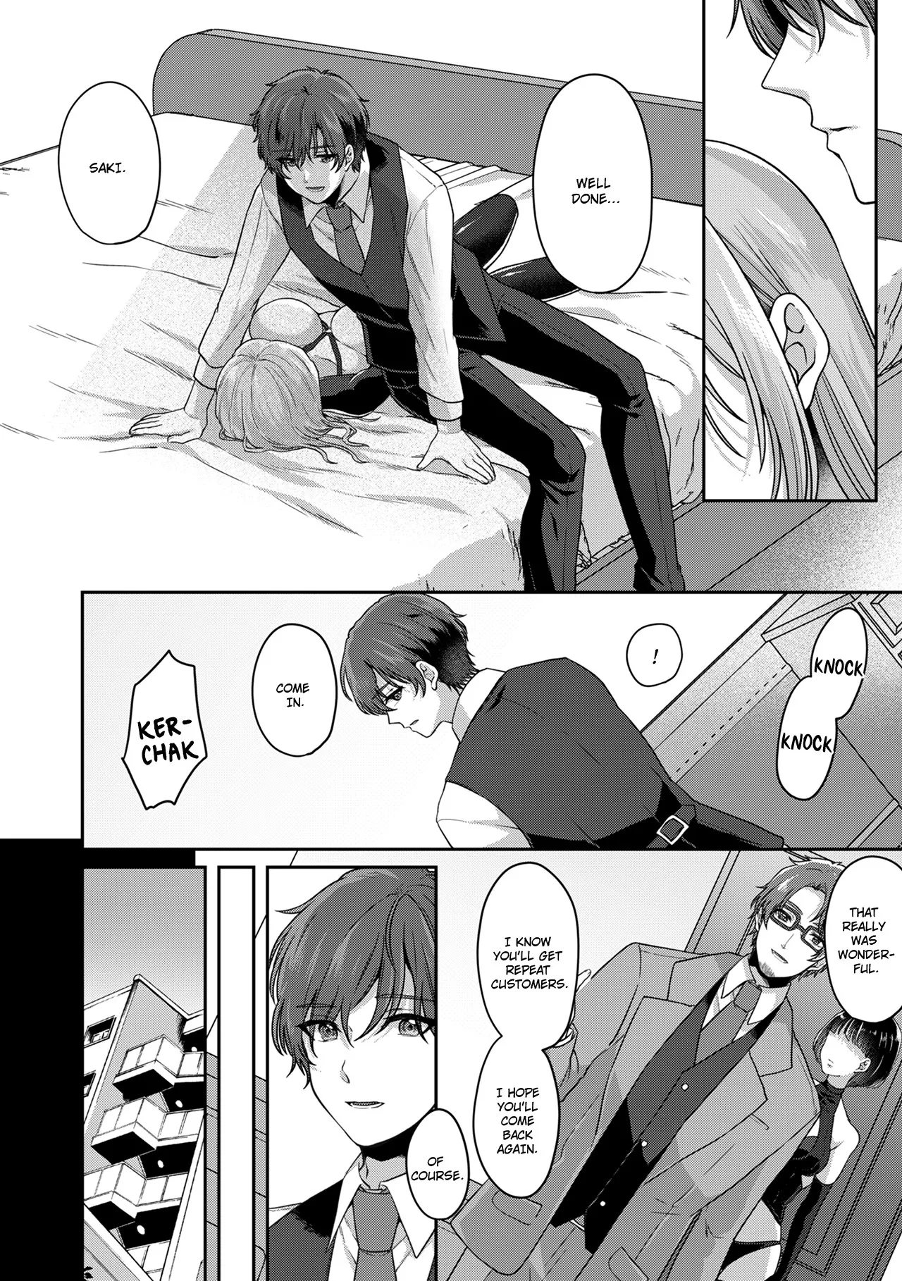 Manin Densha de Shikkin Sunzen!? Chikan Danshi no Ijiwaru na Yubi de Ikasare Tsuzuketa OL | Almost Pissing on a Crowded Train?! #1-16 page 424 - big breasts chastity belt hentai manga - read online free
