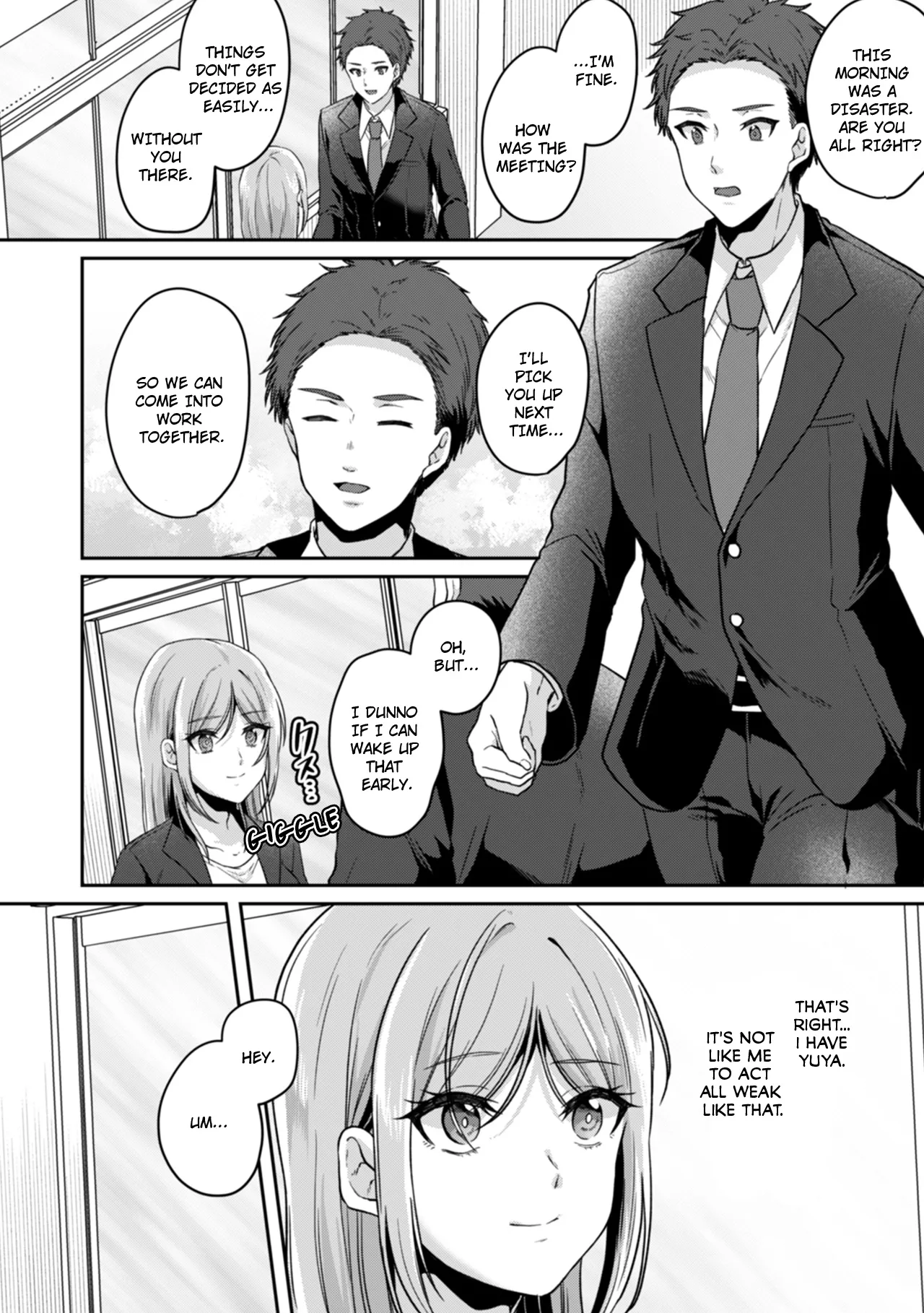 Manin Densha de Shikkin Sunzen!? Chikan Danshi no Ijiwaru na Yubi de Ikasare Tsuzuketa OL | Almost Pissing on a Crowded Train?! #1-16 page 51 - big breasts chastity belt hentai manga - read online free