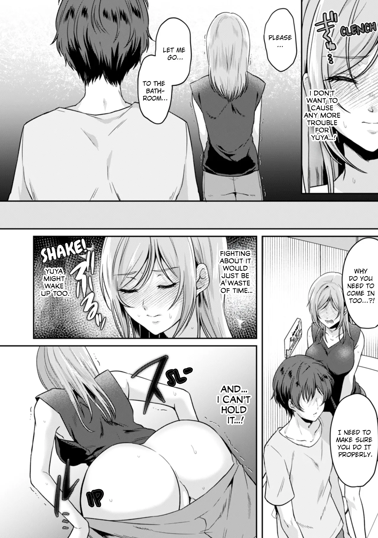 Manin Densha de Shikkin Sunzen!? Chikan Danshi no Ijiwaru na Yubi de Ikasare Tsuzuketa OL | Almost Pissing on a Crowded Train?! #1-16 page 70 - big breasts chastity belt hentai manga - read online free