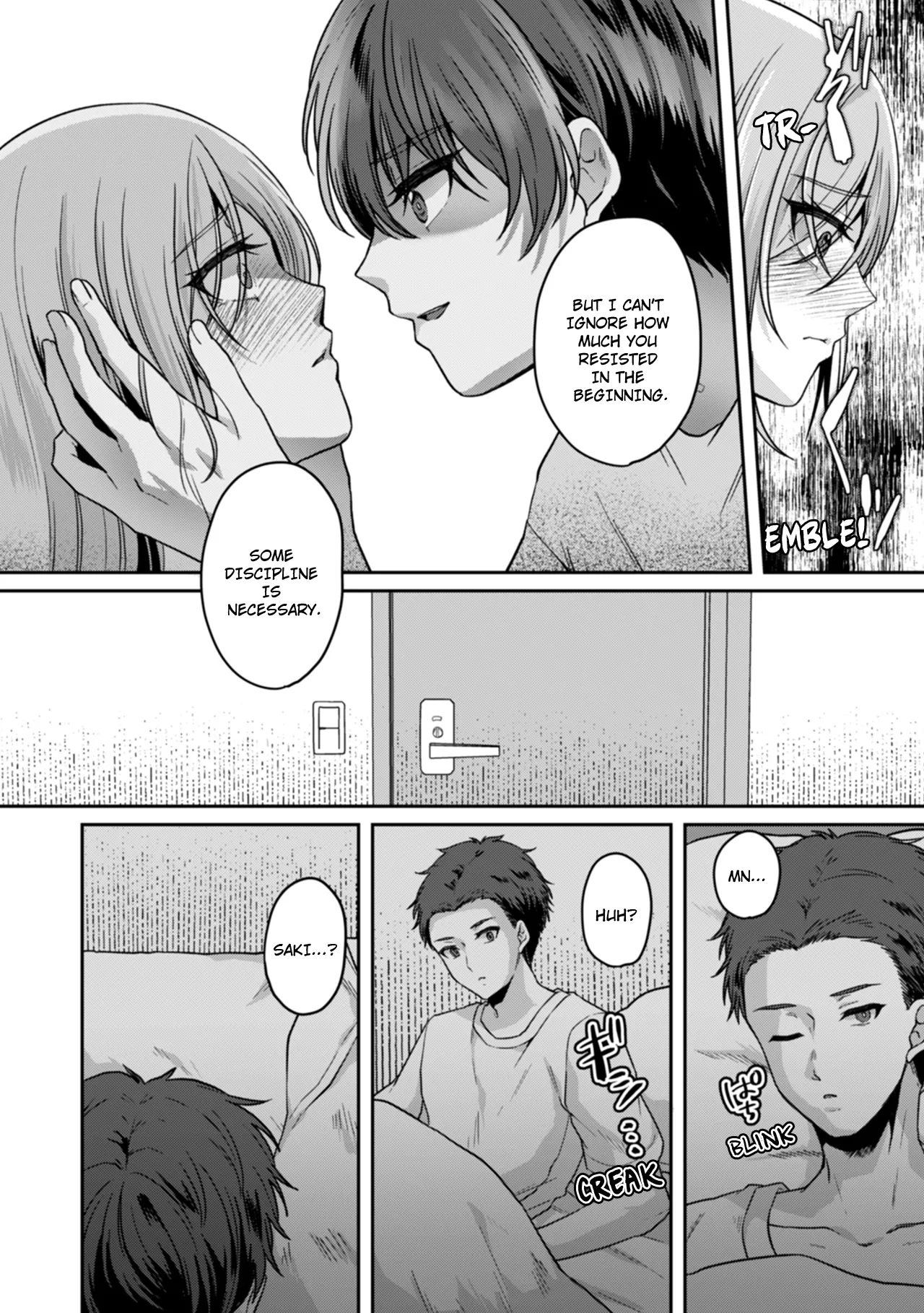 Manin Densha de Shikkin Sunzen!? Chikan Danshi no Ijiwaru na Yubi de Ikasare Tsuzuketa OL | Almost Pissing on a Crowded Train?! #1-16 page 72 - big breasts chastity belt hentai manga - read online free