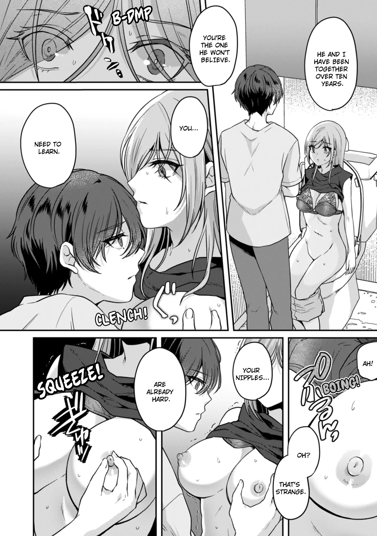 Manin Densha de Shikkin Sunzen!? Chikan Danshi no Ijiwaru na Yubi de Ikasare Tsuzuketa OL | Almost Pissing on a Crowded Train?! #1-16 page 74 - full censorship big breasts hentai manga - read online free