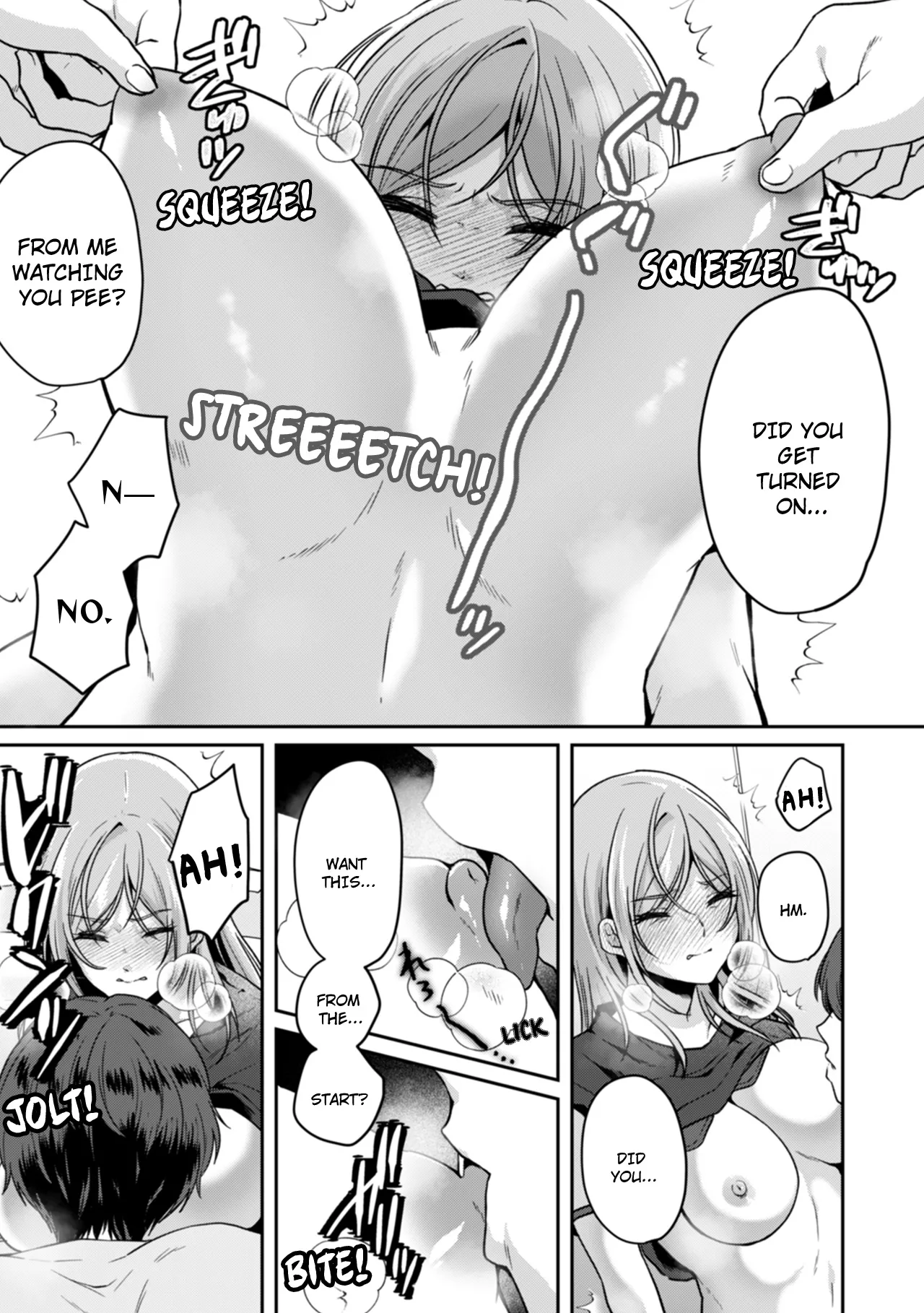 Manin Densha de Shikkin Sunzen!? Chikan Danshi no Ijiwaru na Yubi de Ikasare Tsuzuketa OL | Almost Pissing on a Crowded Train?! #1-16 page 75 - full censorship big breasts hentai manga - read online free