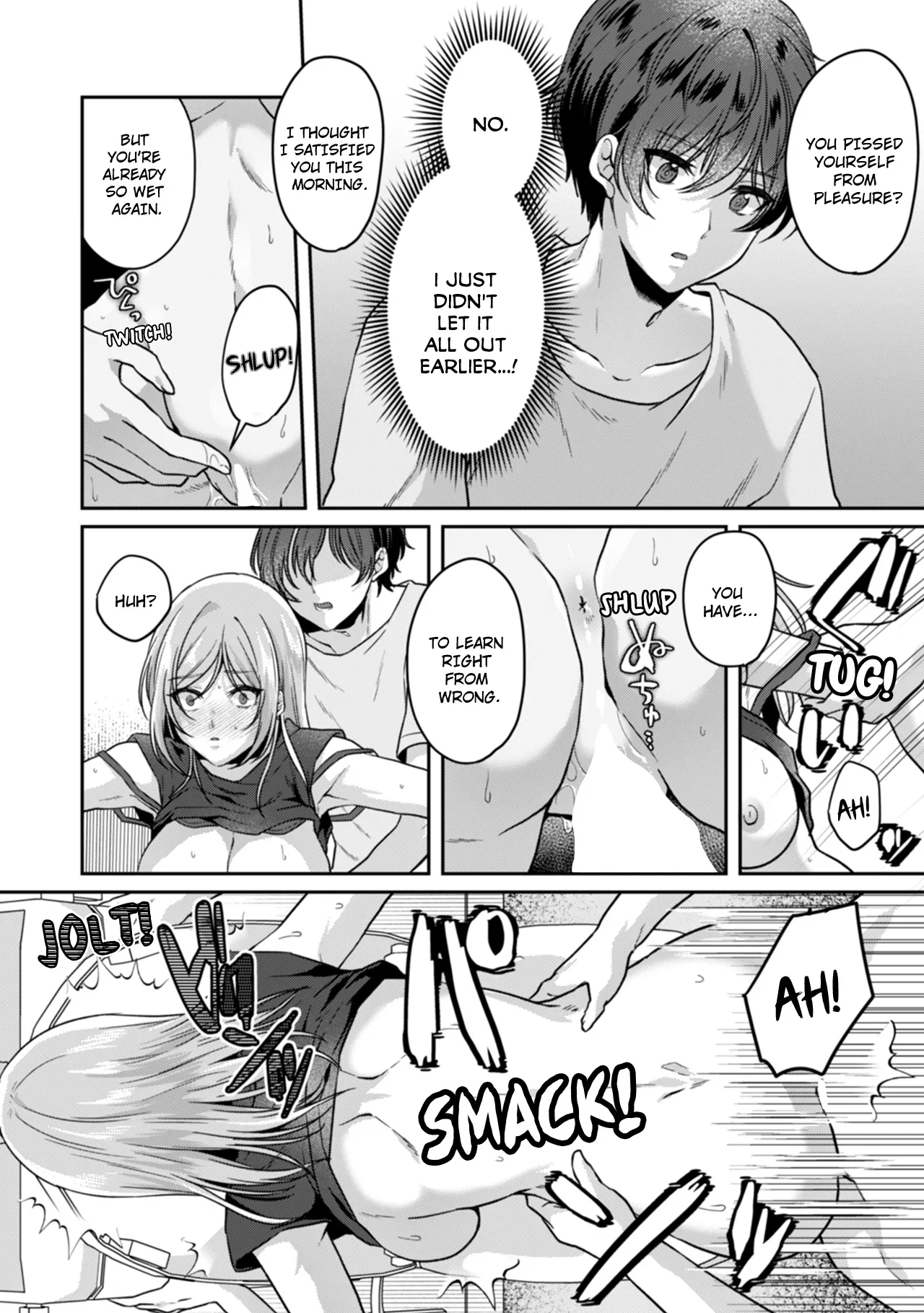 Manin Densha de Shikkin Sunzen!? Chikan Danshi no Ijiwaru na Yubi de Ikasare Tsuzuketa OL | Almost Pissing on a Crowded Train?! #1-16 page 77 - big breasts chastity belt hentai manga - read online free